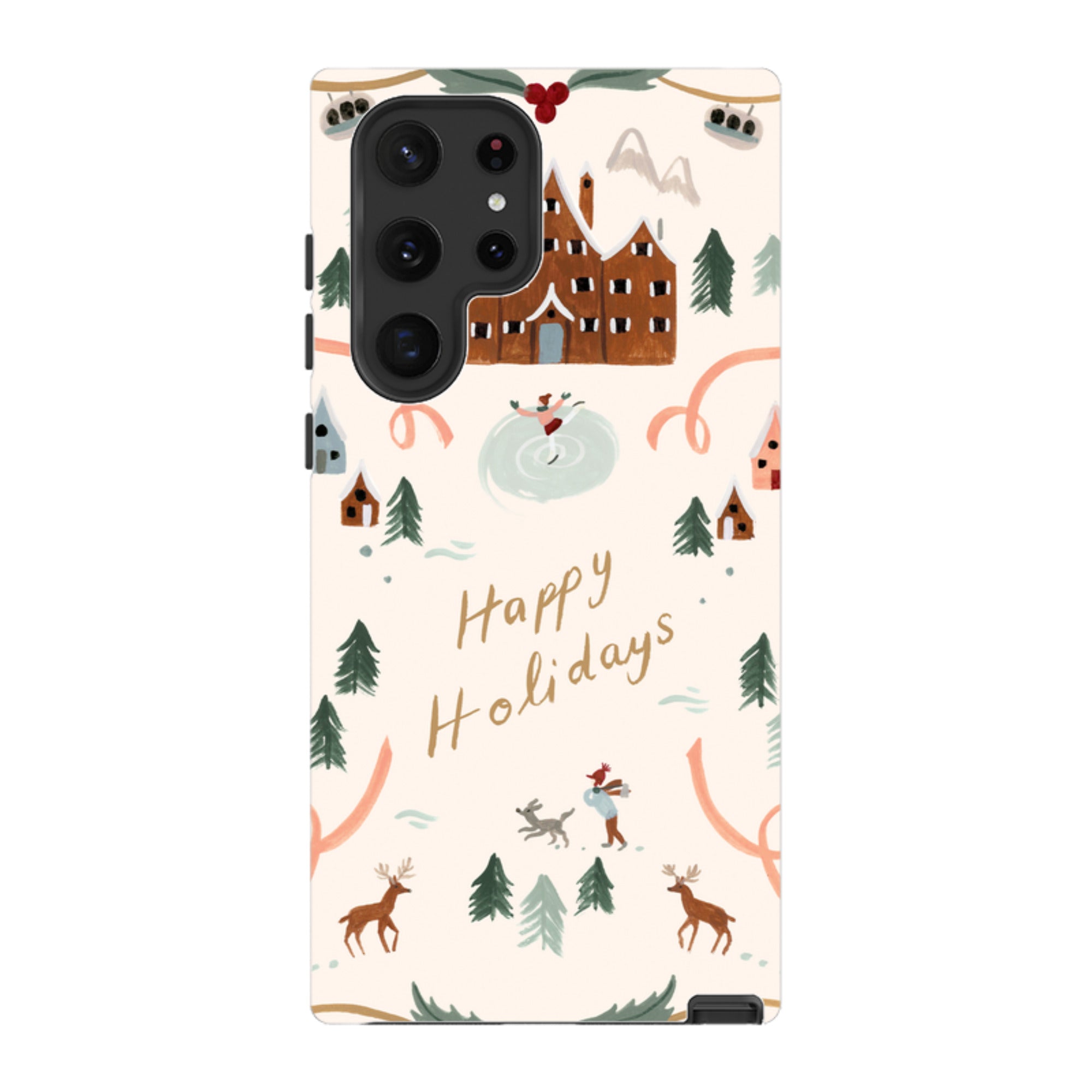 Samsung Tough Case - Happy Holidays By Bex Parkin