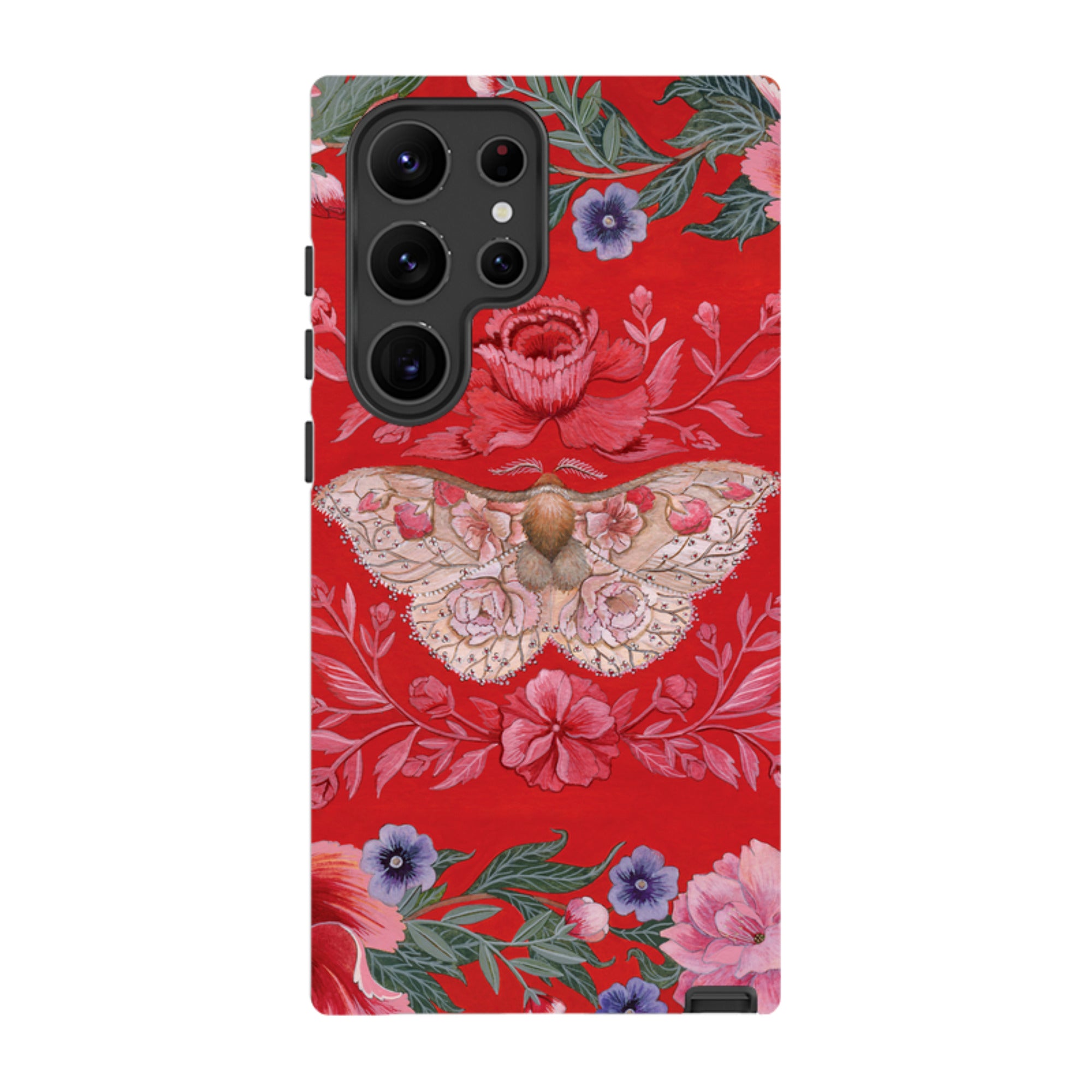 Samsung Tough Case - Blossom Moth By Maria Matos