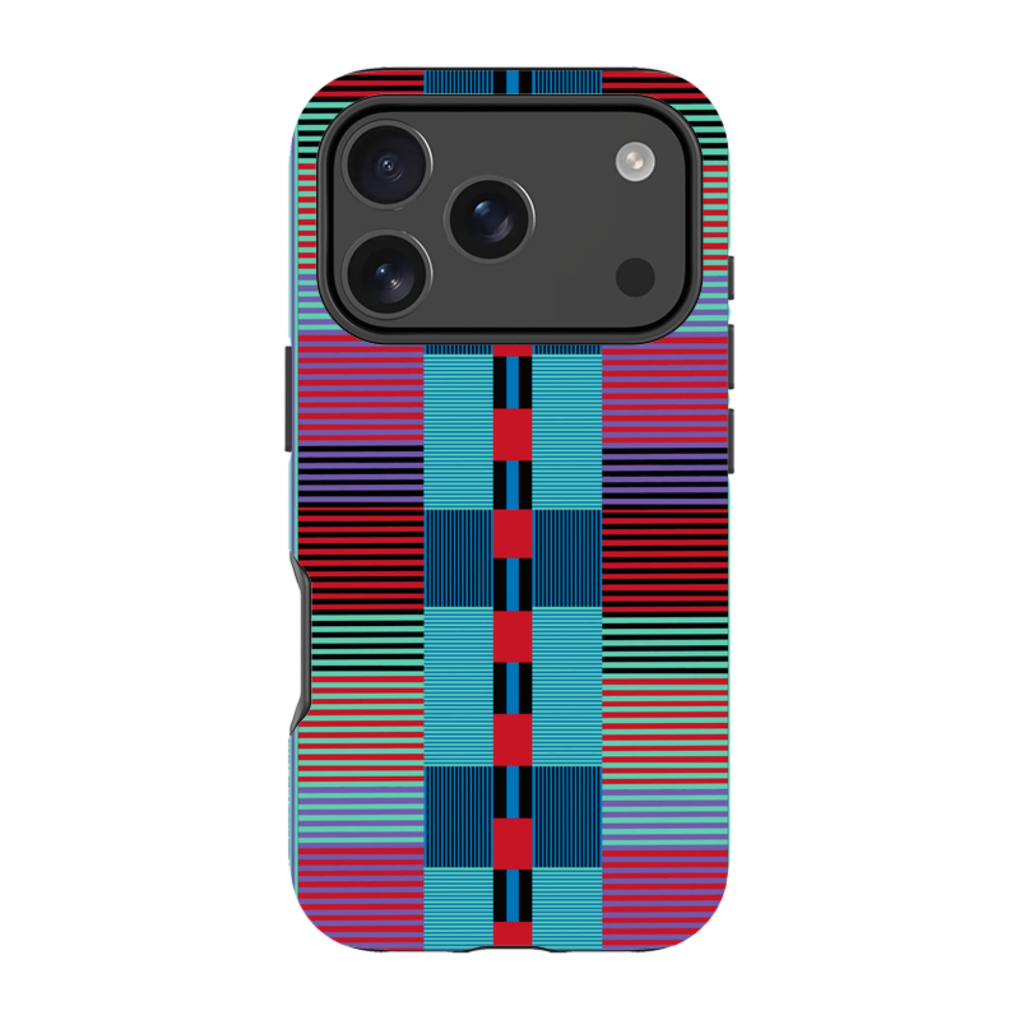 iPhone Tough Case - Indian Stripe By Cressida Bell