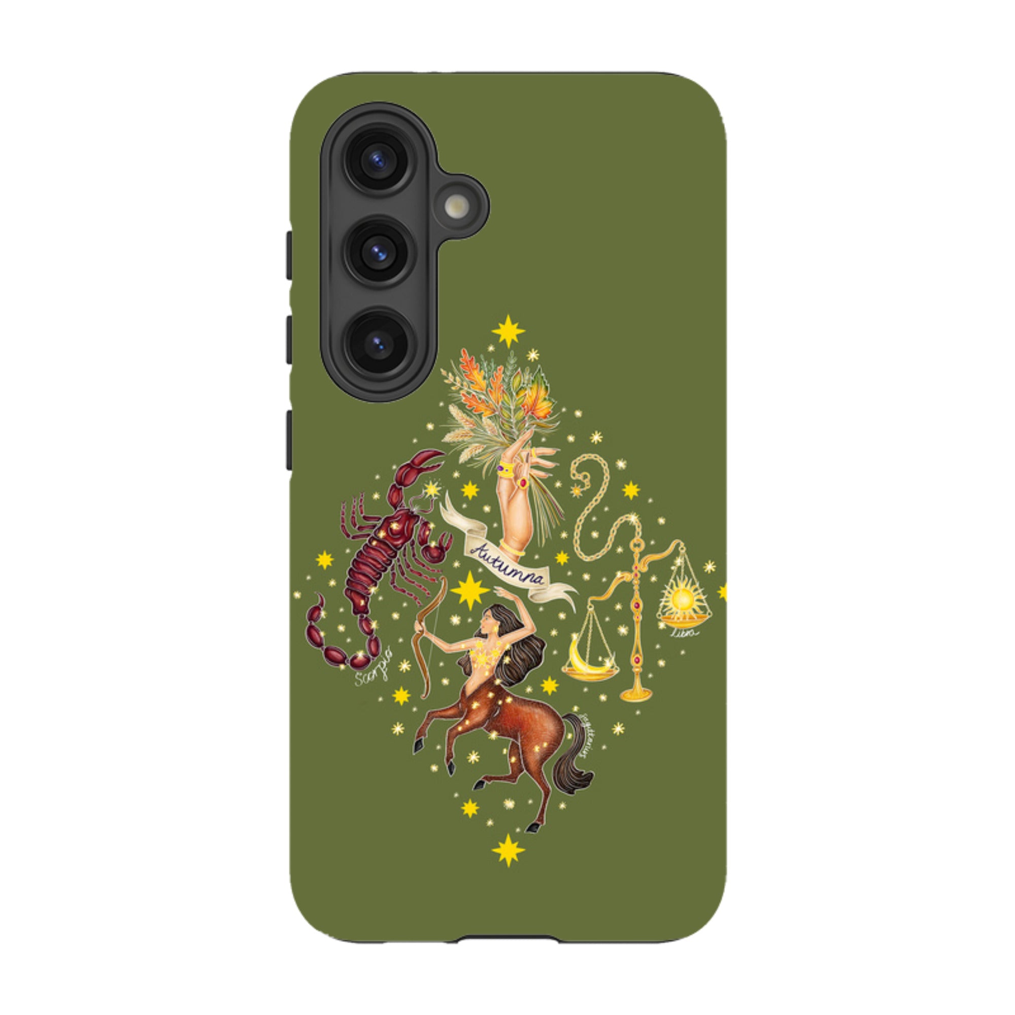 Samsung Tough Case - Autumn Zodiac By Catherine Rowe