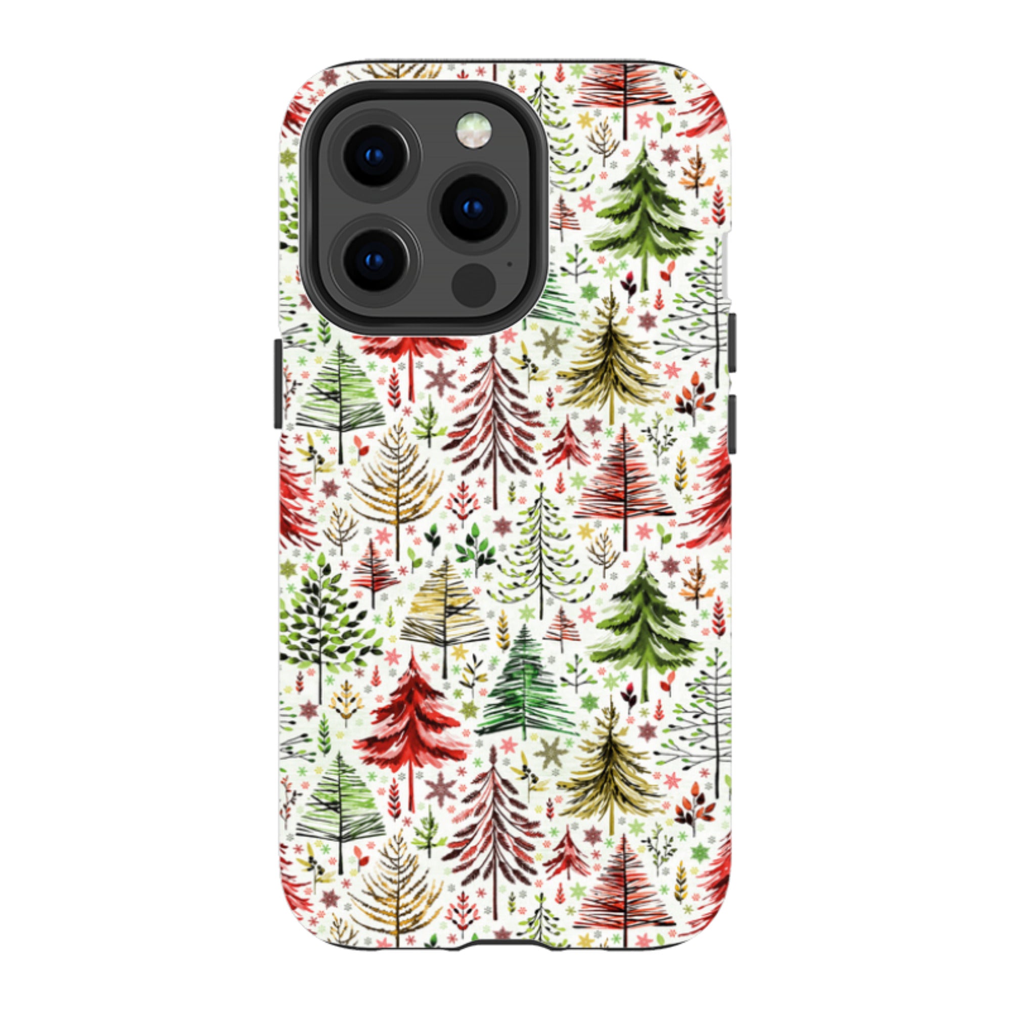 iPhone MagSafe Tough Case -  Xmas Trees By Elisabeth Haager