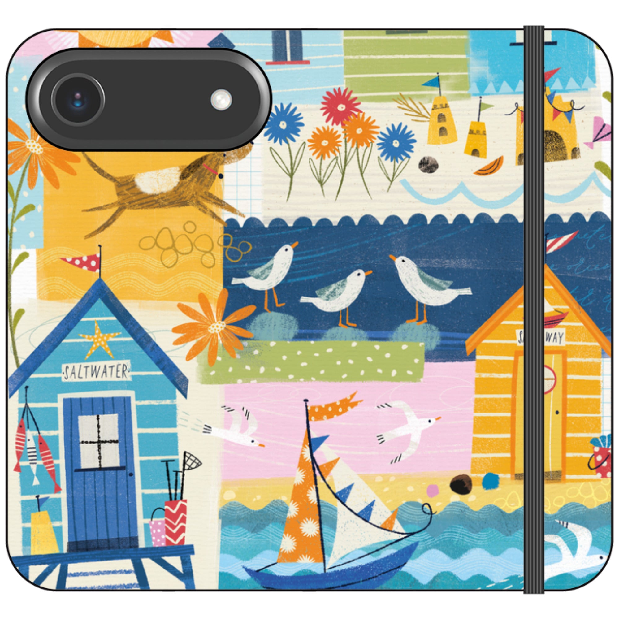 Sunny Days Wallet Case By Ali Brookes