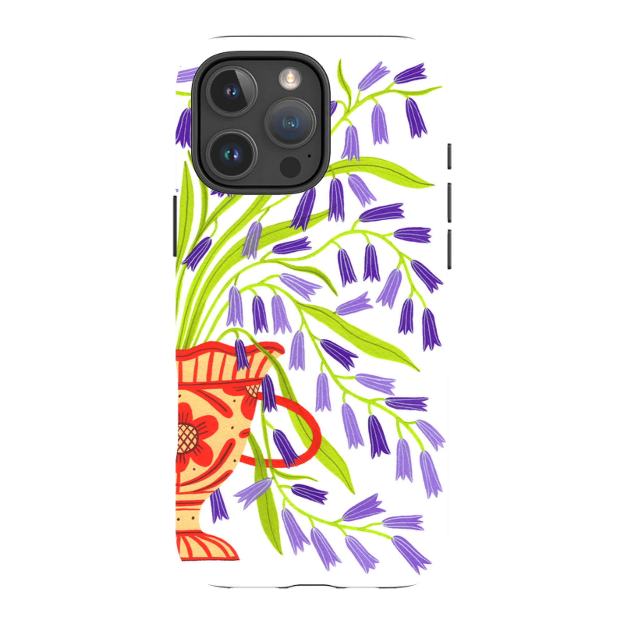 iPhone Tough Case - Bluebells By Madalina Andronic