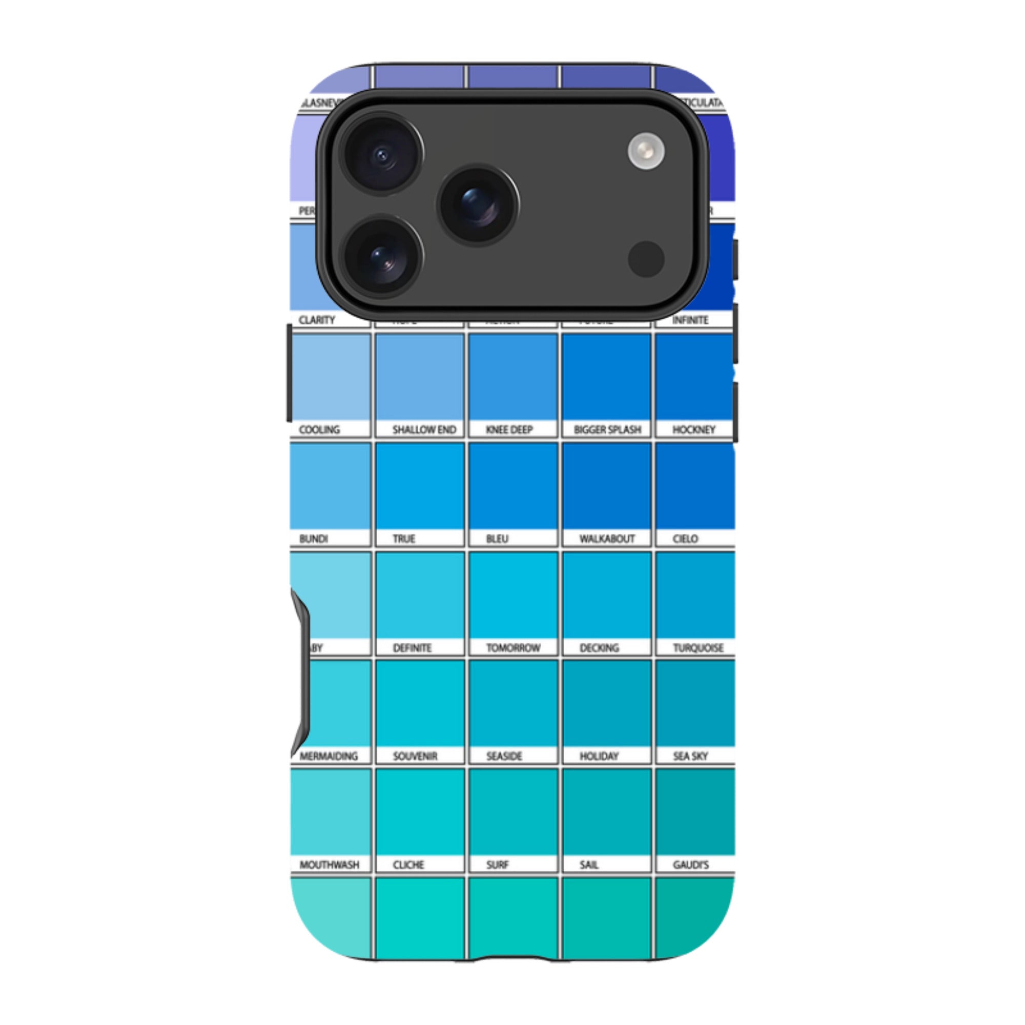 iPhone MagSafe Tough Case -  Blue Chromology By Kitty Joseph