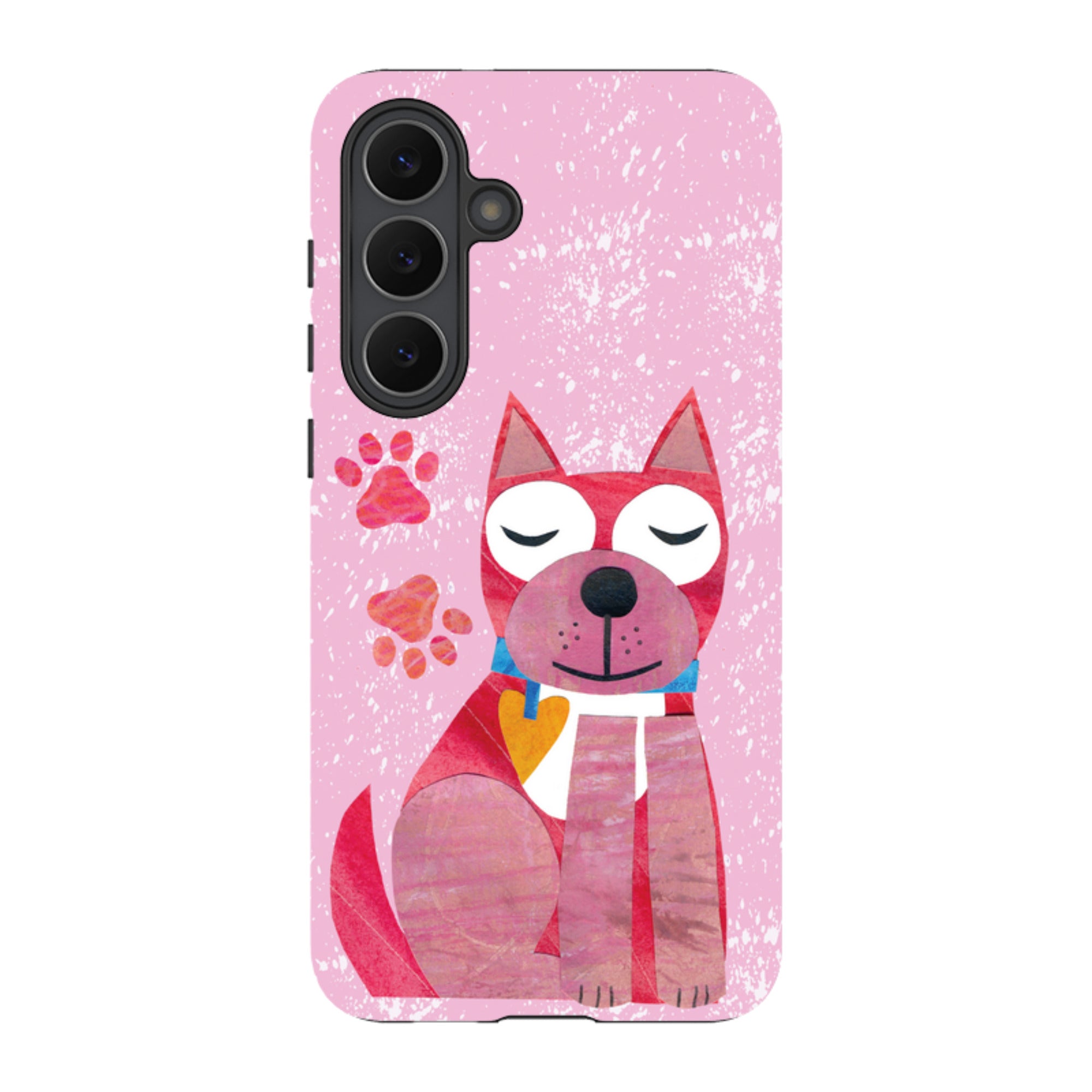 Samsung Tough Case - Dog With Heart By Tracey English