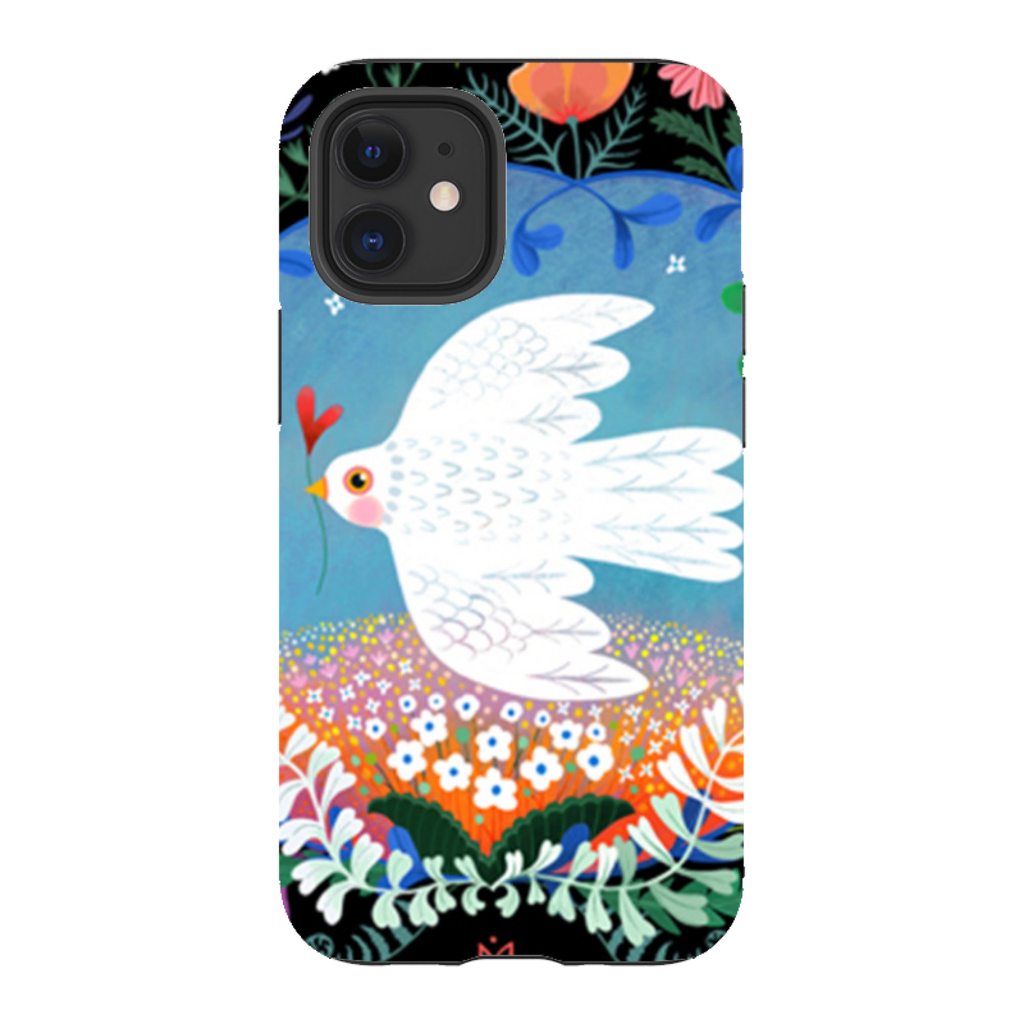 iPhone Tough Case - Peacebird By Mia Underwood