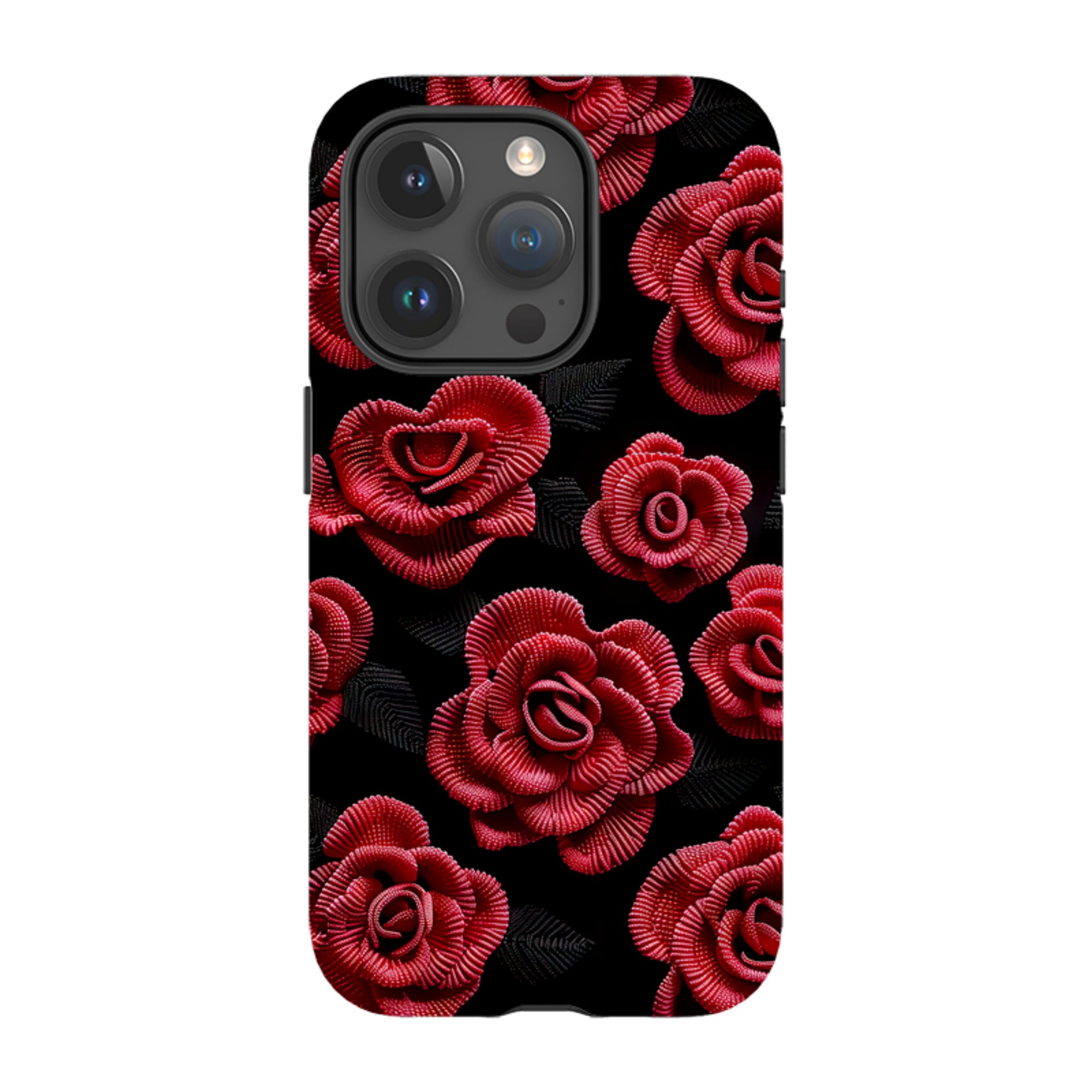 iPhone MagSafe Tough Case - Dark Roses II