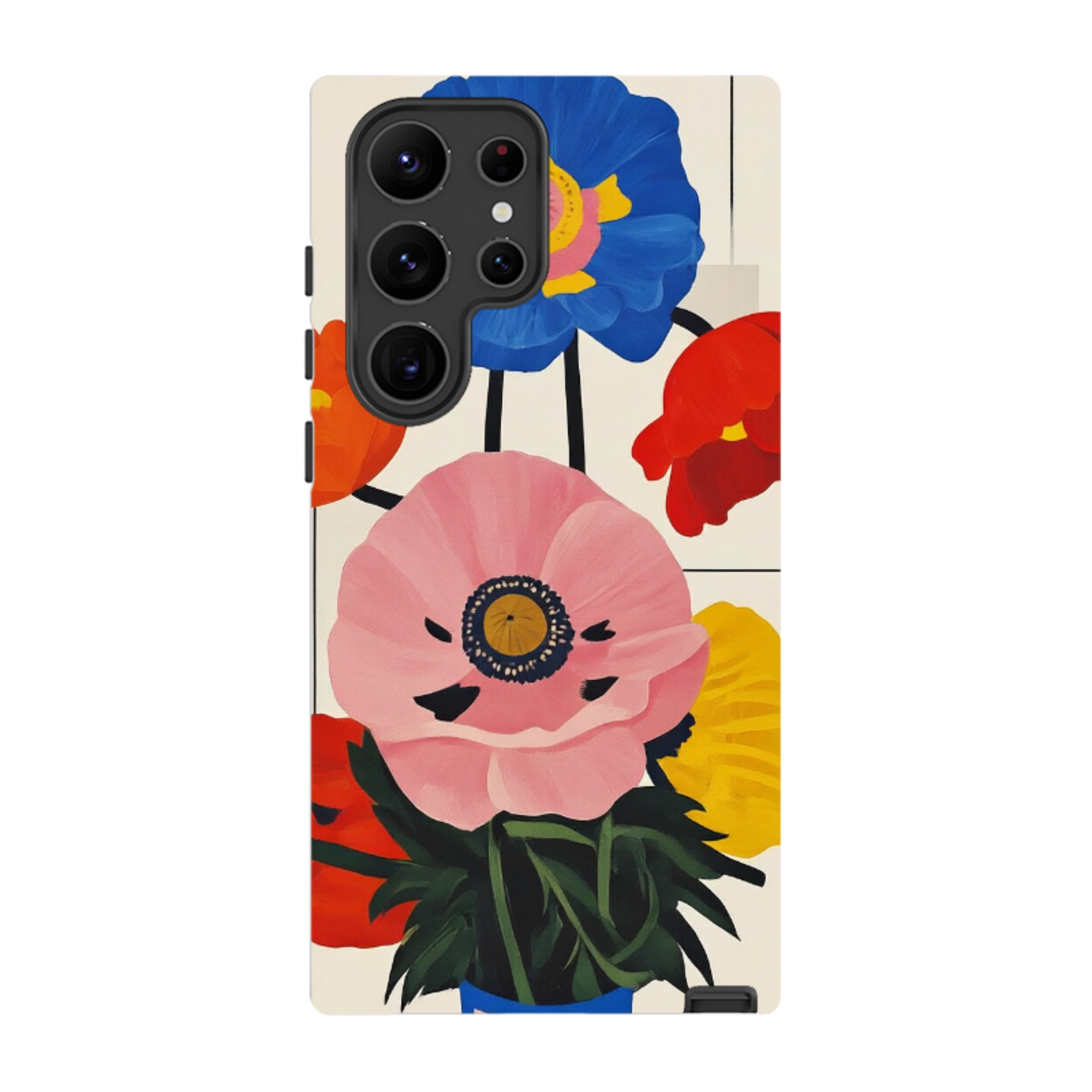 Samsung Tough Case - Kisling Poppy Peach