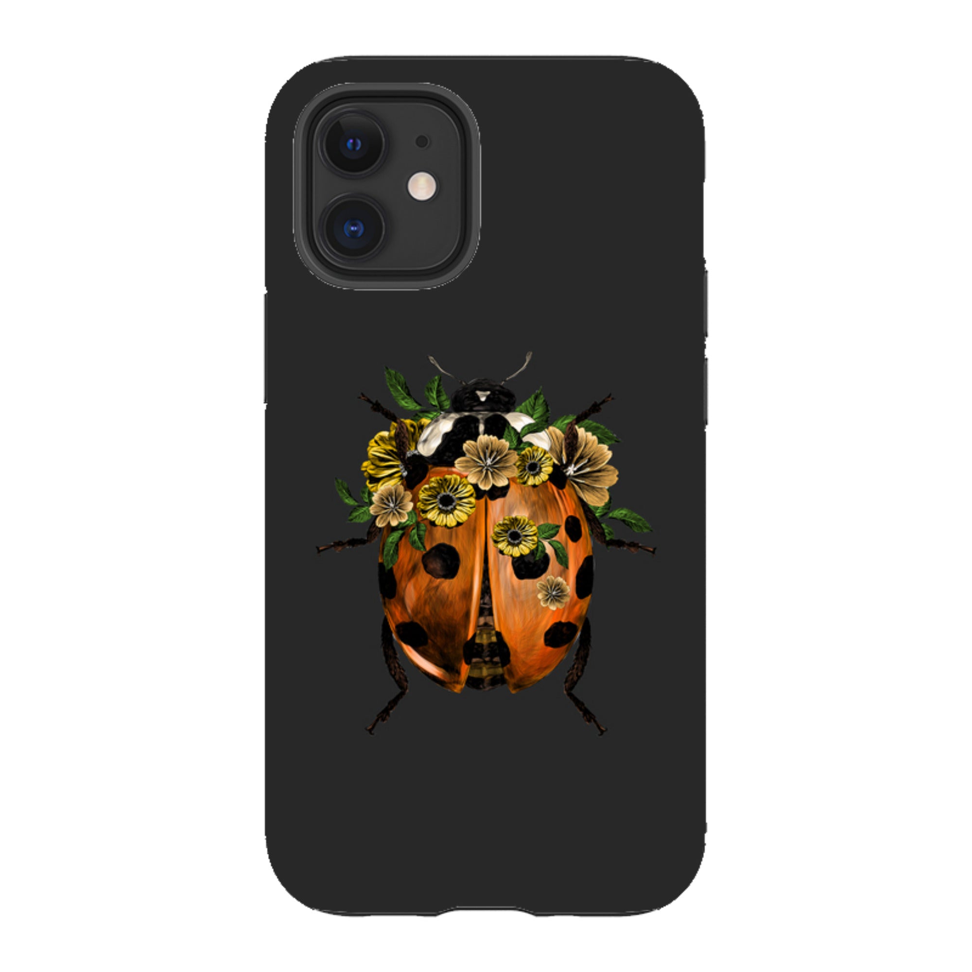 iPhone Tough Case - Ladybug Dark