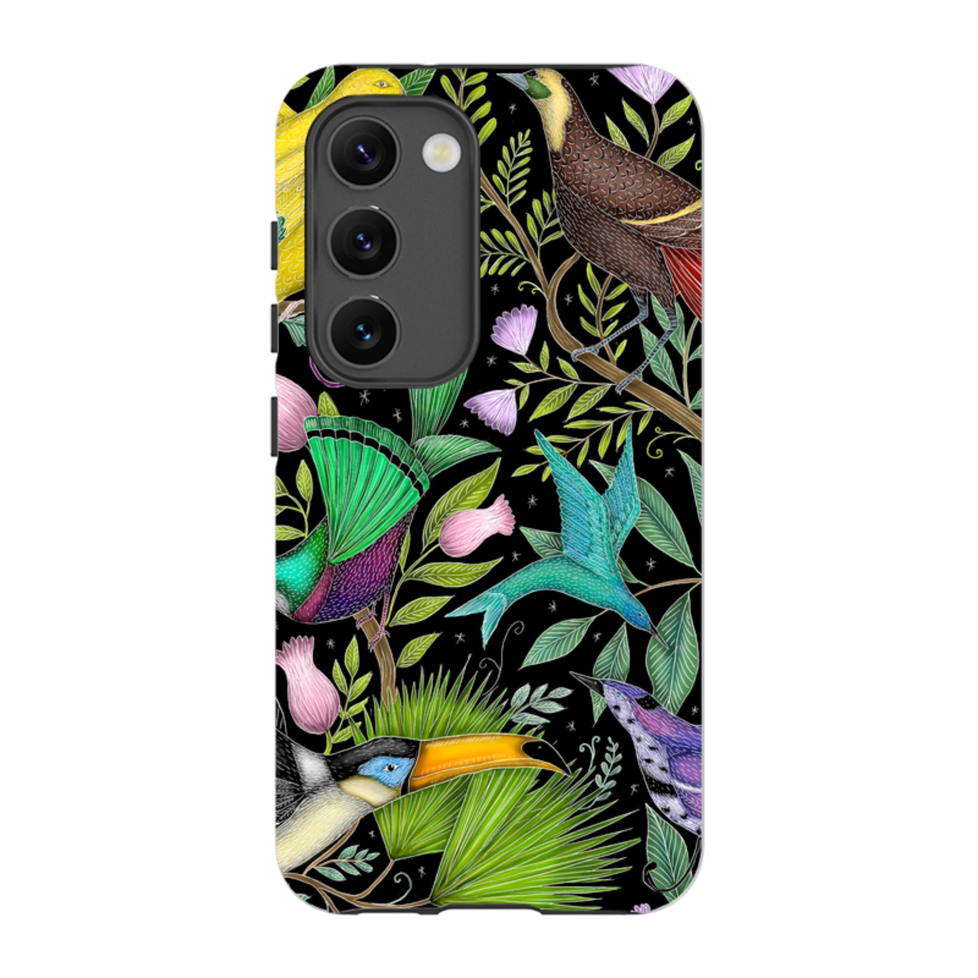 Samsung Tough Case - Exotic Birds By Catherine Rowe