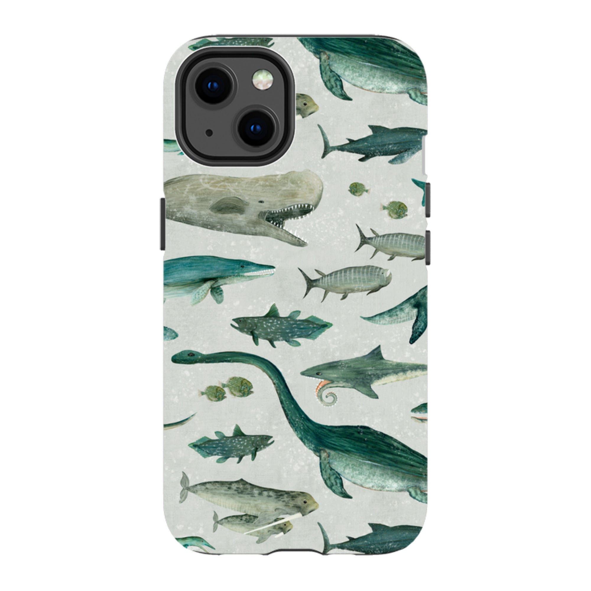 iPhone MagSafe Tough Case - Ancient Oceans By Katherine Quinn