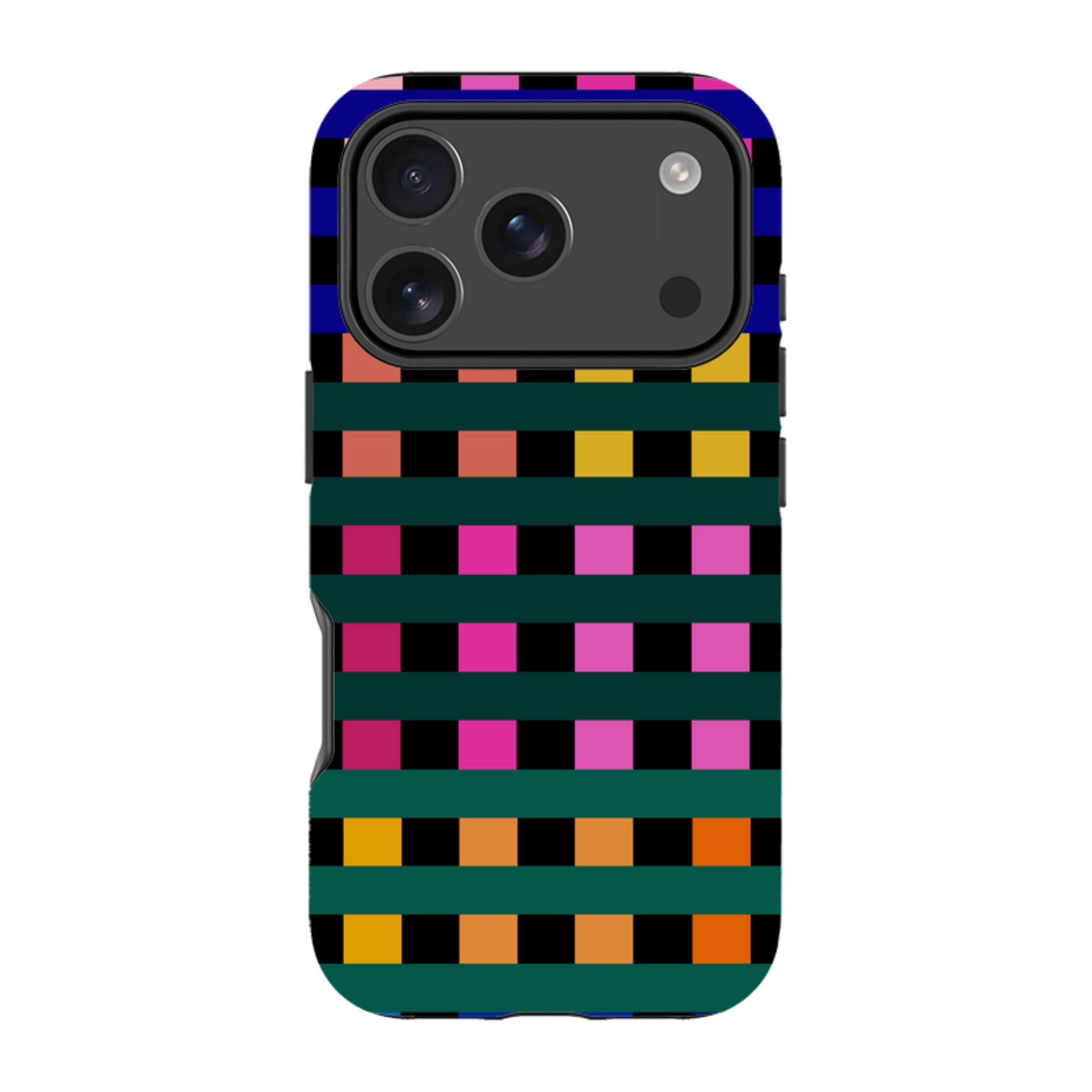 iPhone Tough Case - Newton Check By Kitty Joseph