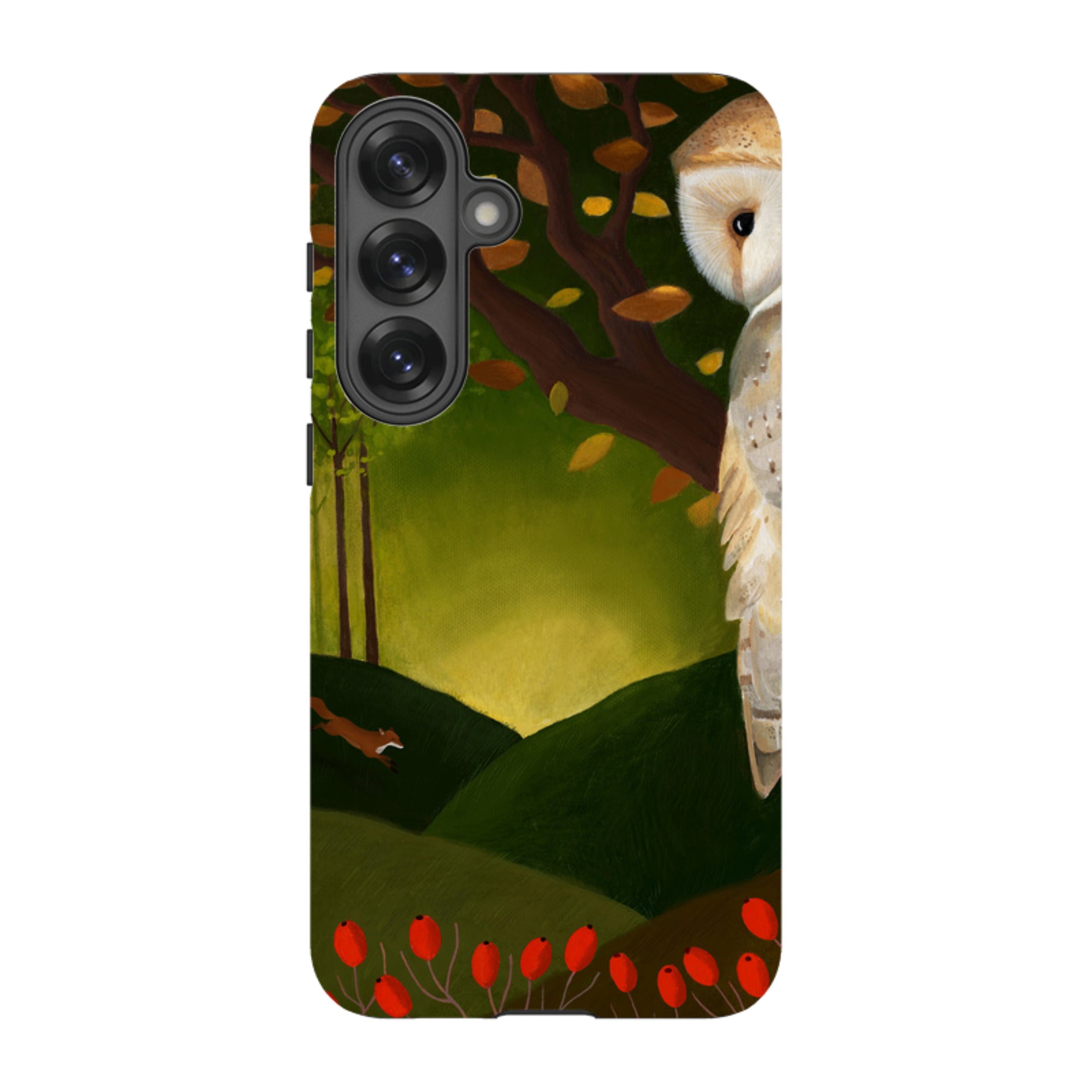 Samsung Tough Case - Autumn Owl And Fox By Bex Parkin