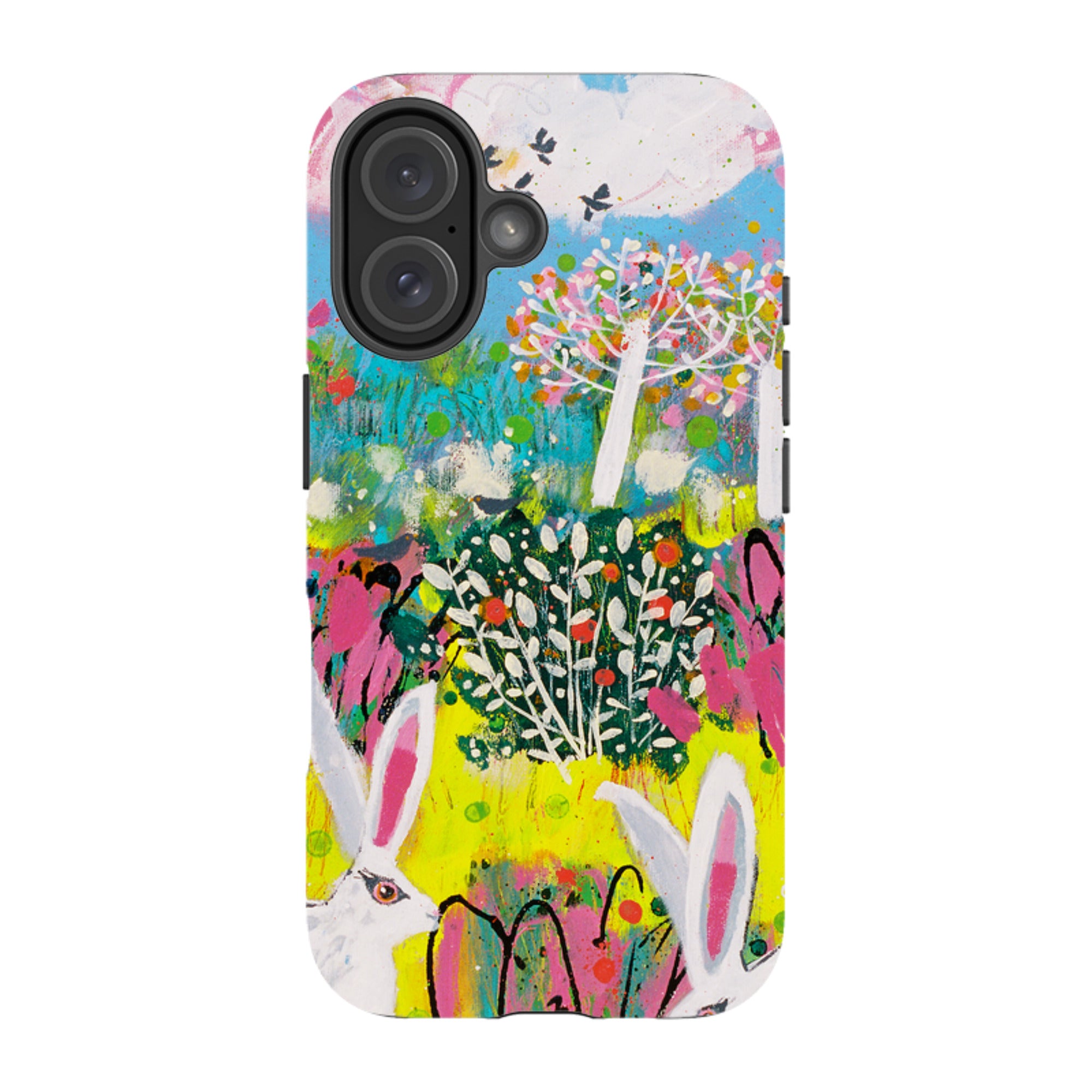 iPhone Tough Case - Bunnies By Claire West