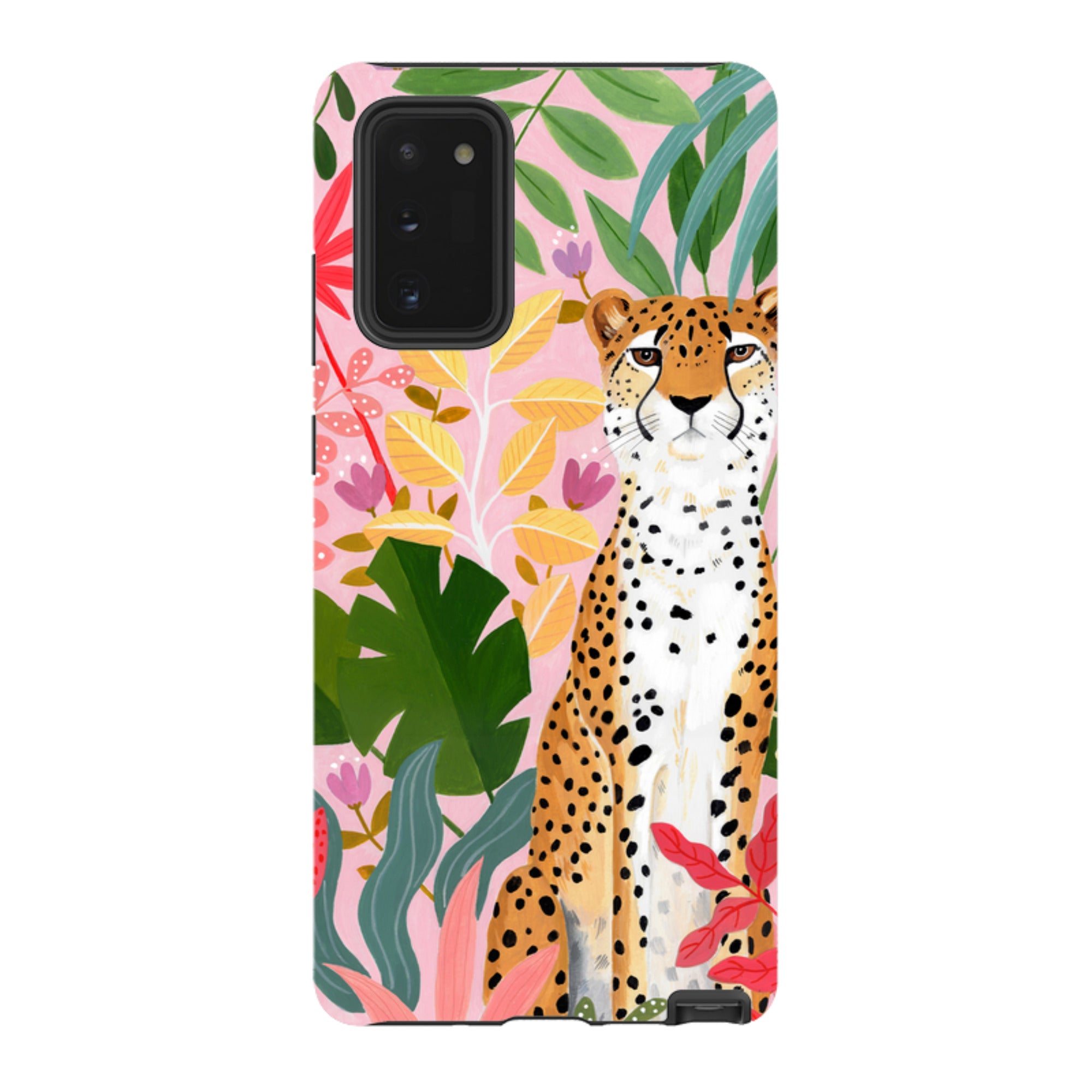Samsung Tough Case - Cheetah Jungle By Bex Parkin