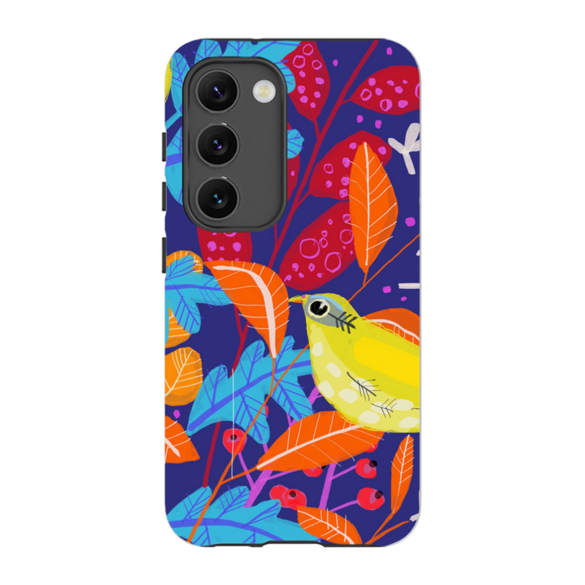 Samsung Tough Case - Yellow Bird By Claire West