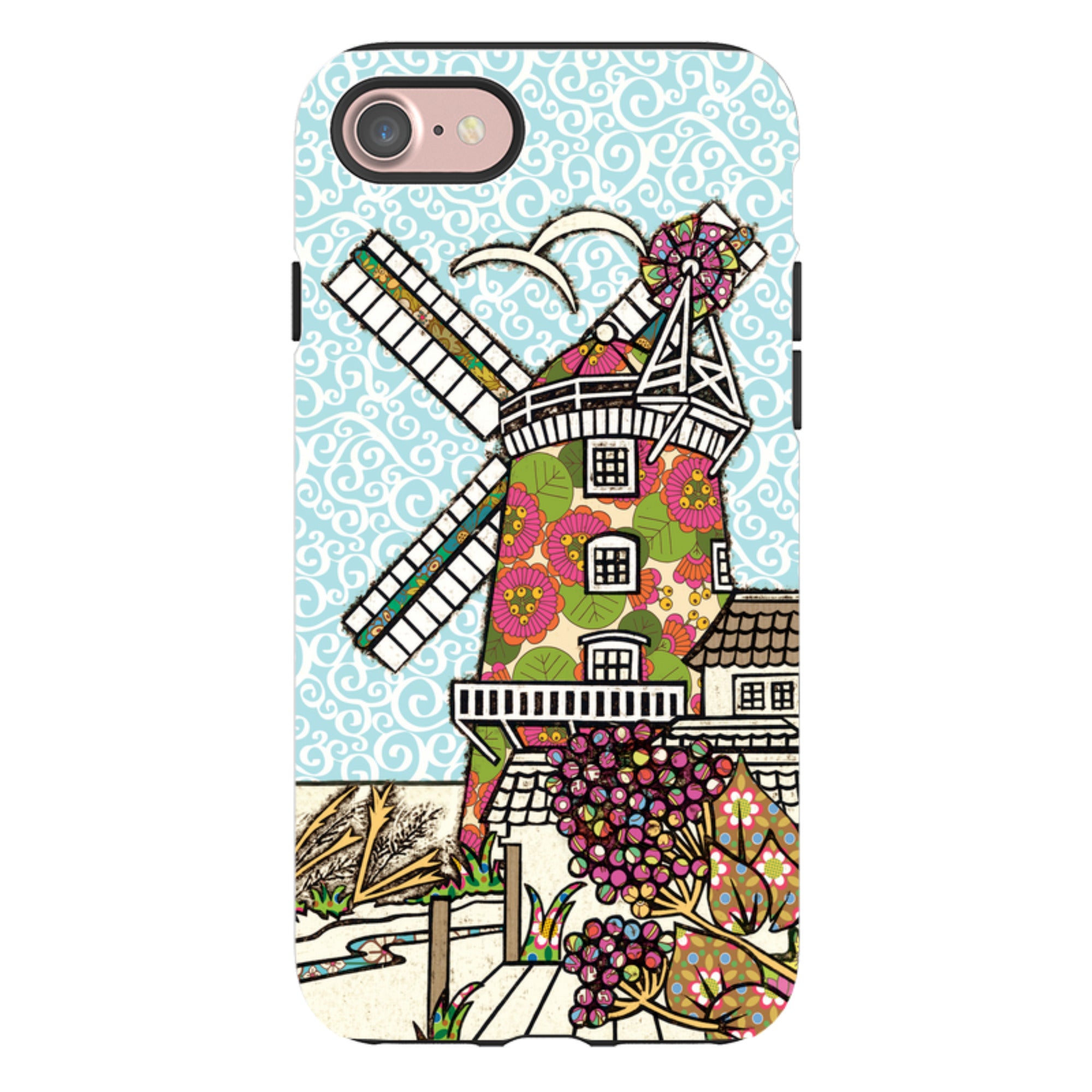 iPhone Tough Case - Cley Windmill By Amelia Bowman