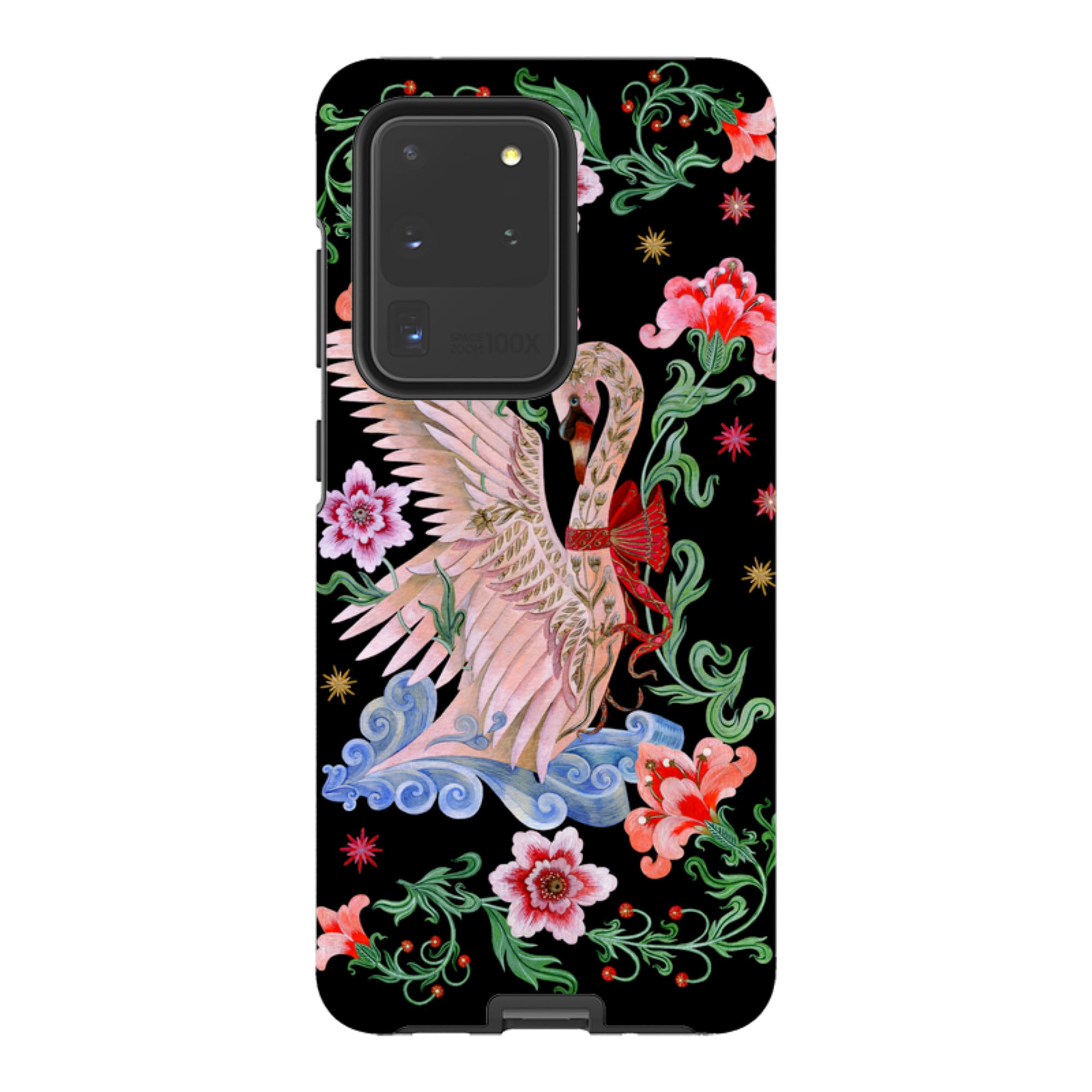 Samsung Tough  Case - Seven Swans A Swimming By Maria Matos