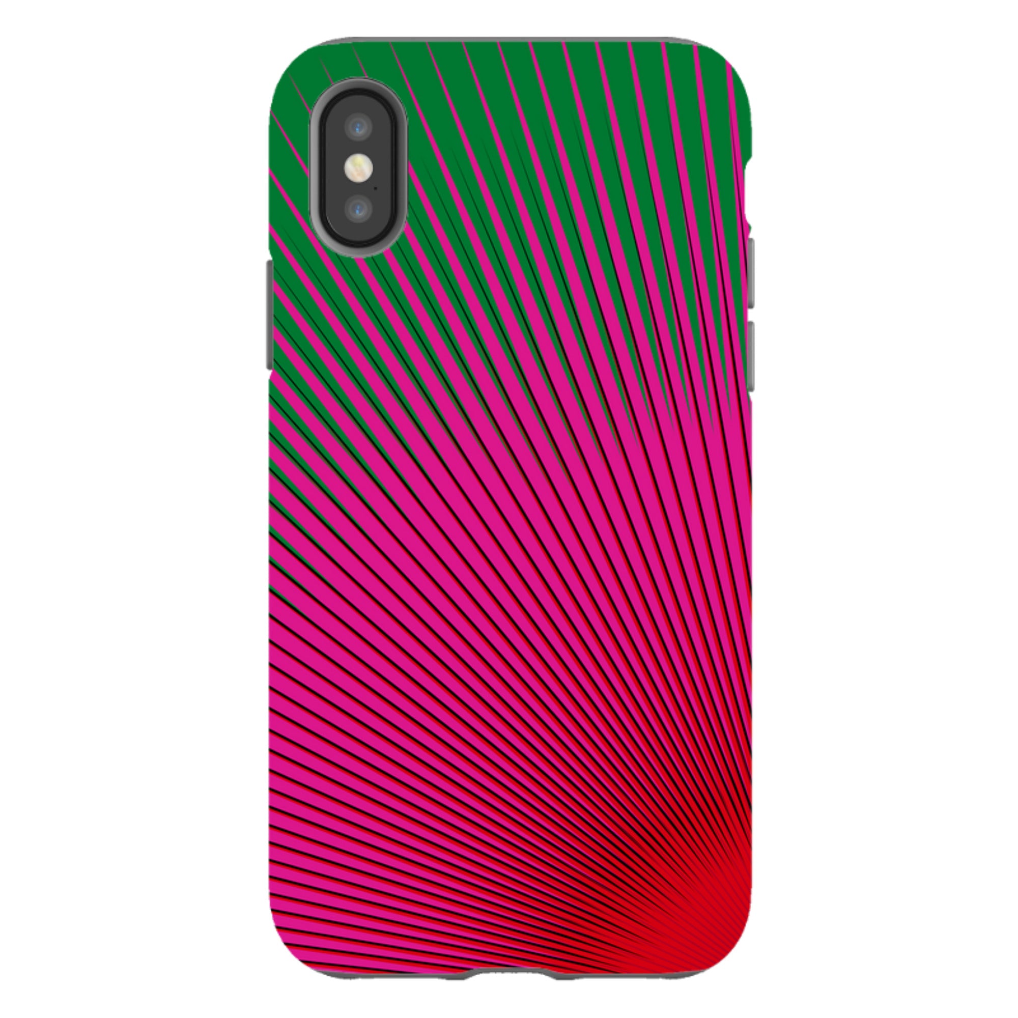 iPhone Tough Case - Halos Cactus By Kitty Joseph