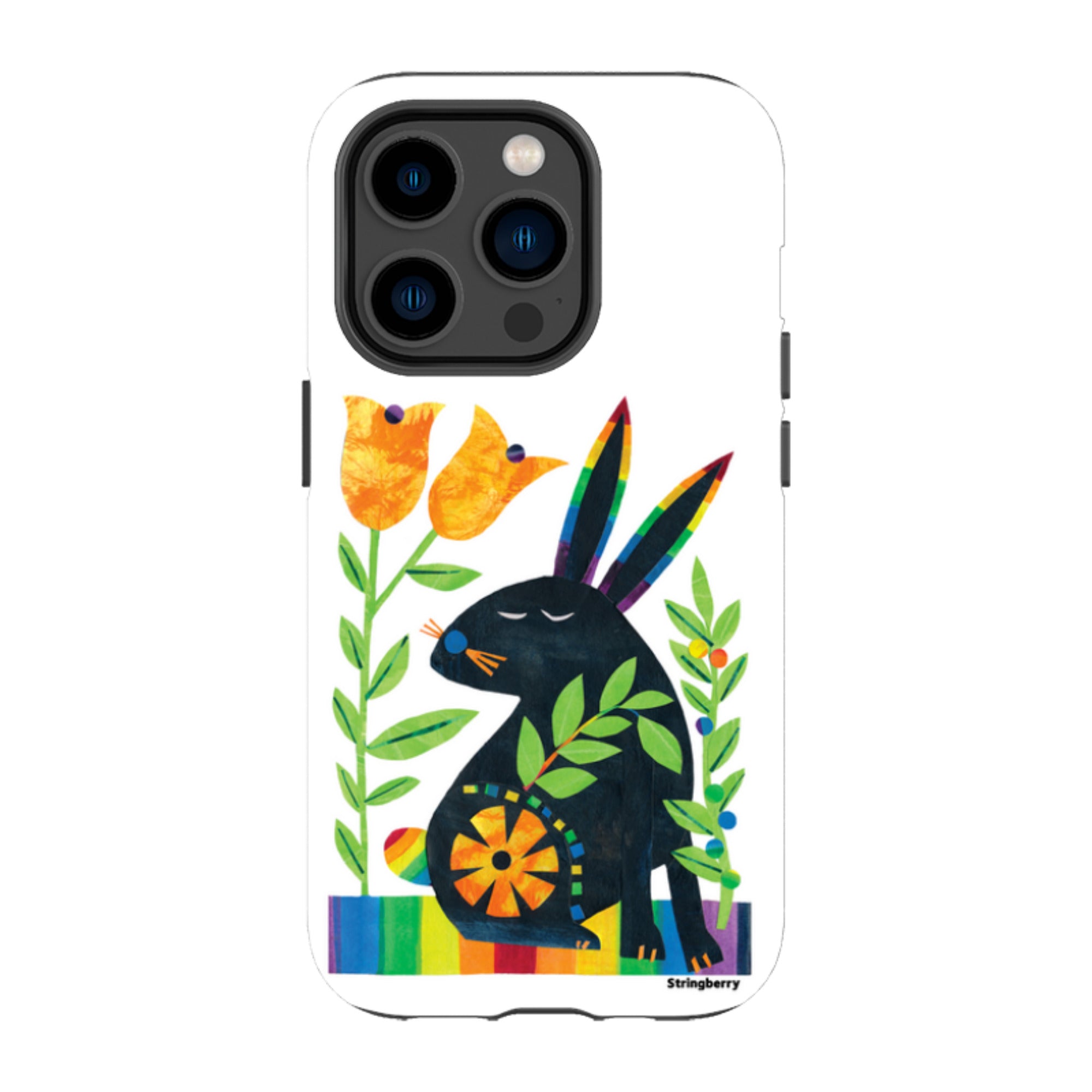 iPhone MagSafe Tough Case - Pride Rabbit By Tracey English