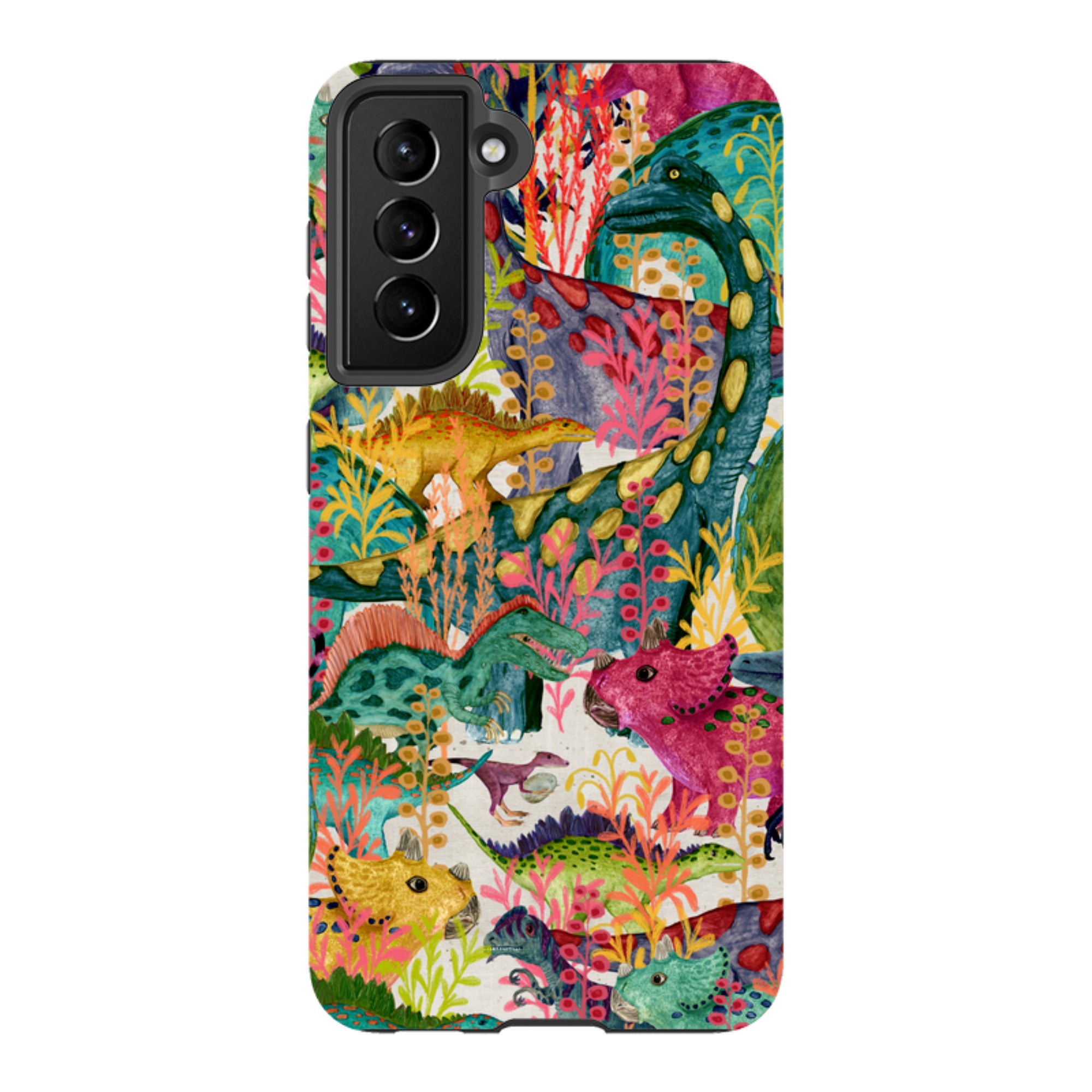 Samsung Tough Case - Dinosaur Jamboree By Katherine Quinn