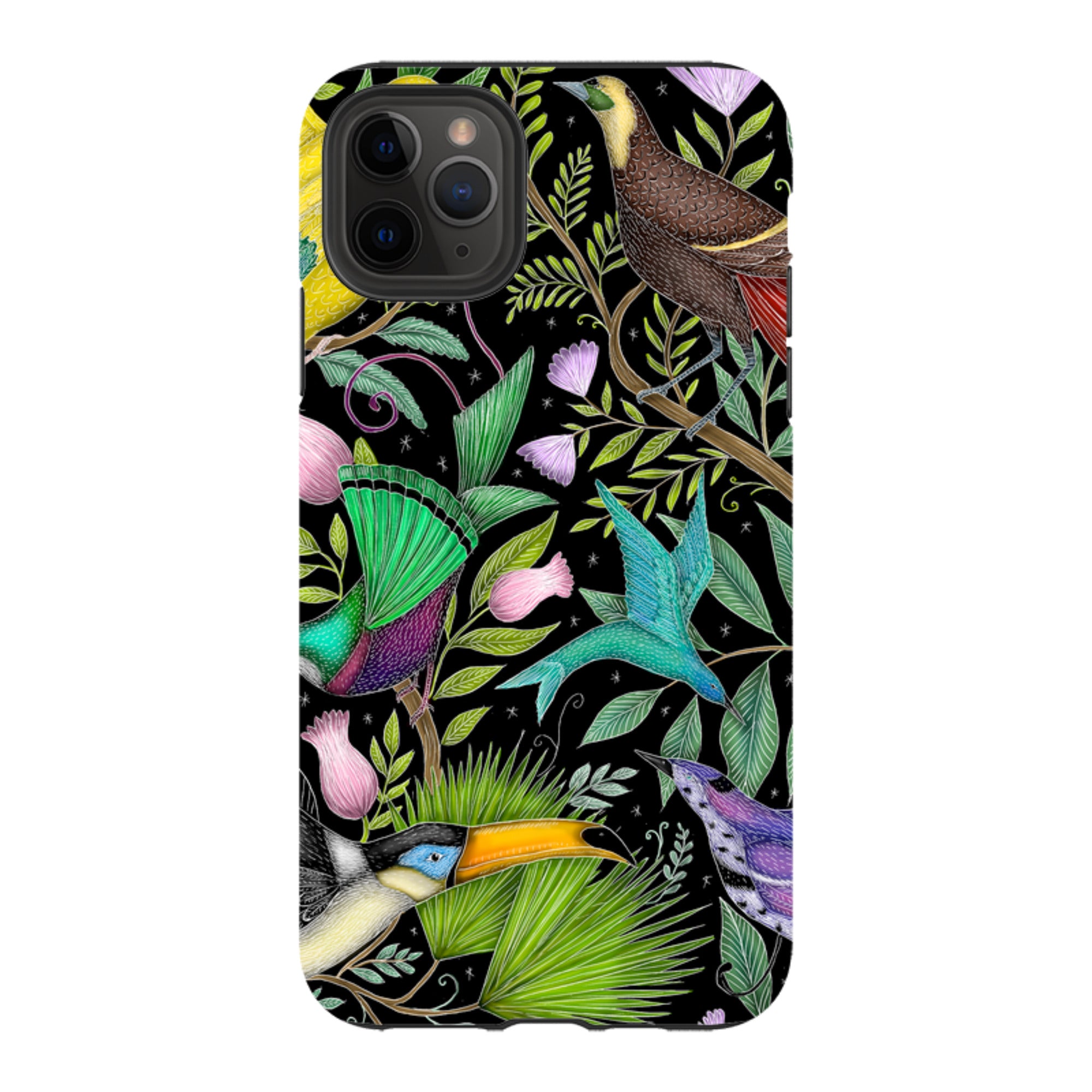 iPhone Tough Case - Exotic Birds By Catherine Rowe