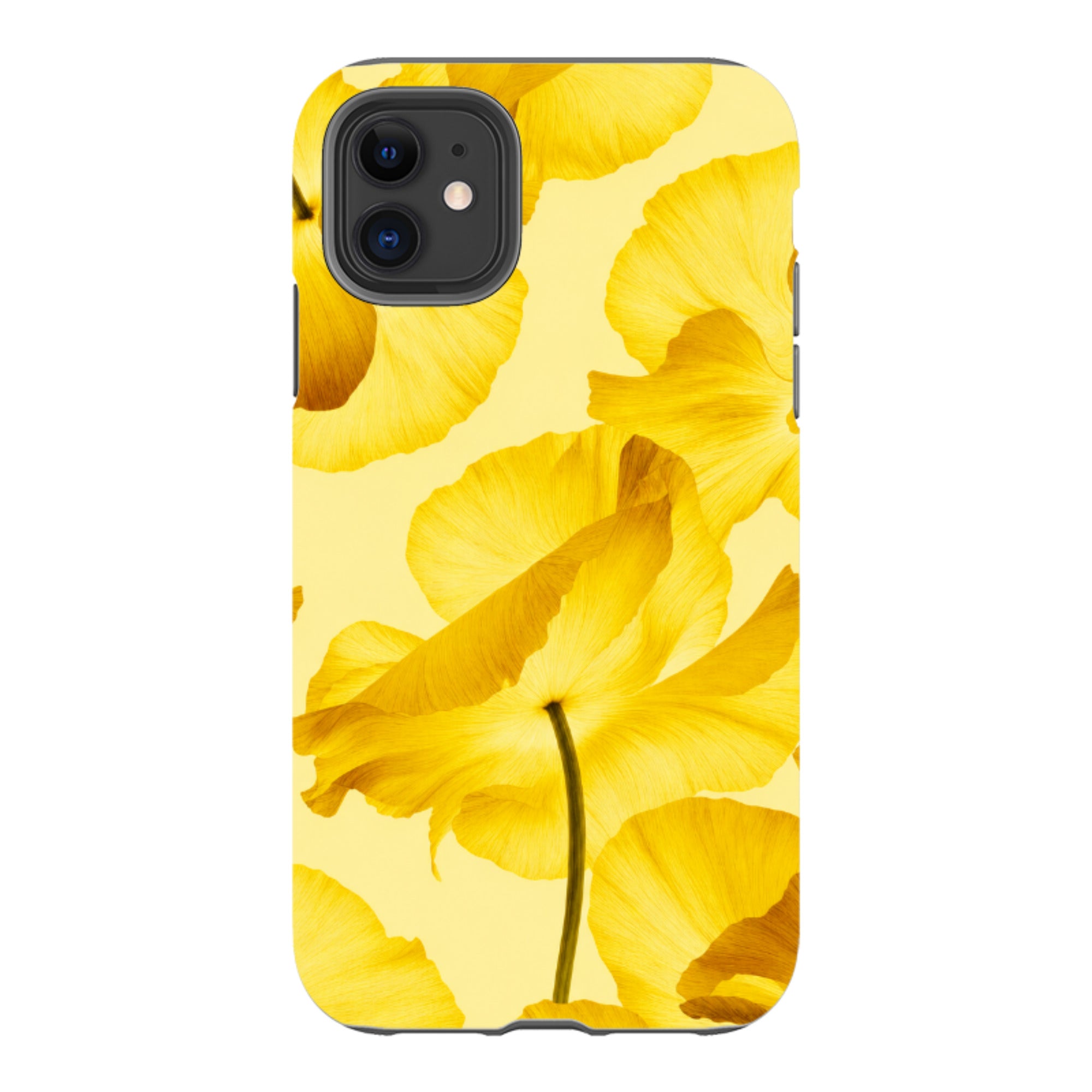iPhone Tough Case - Yellow Poppy
