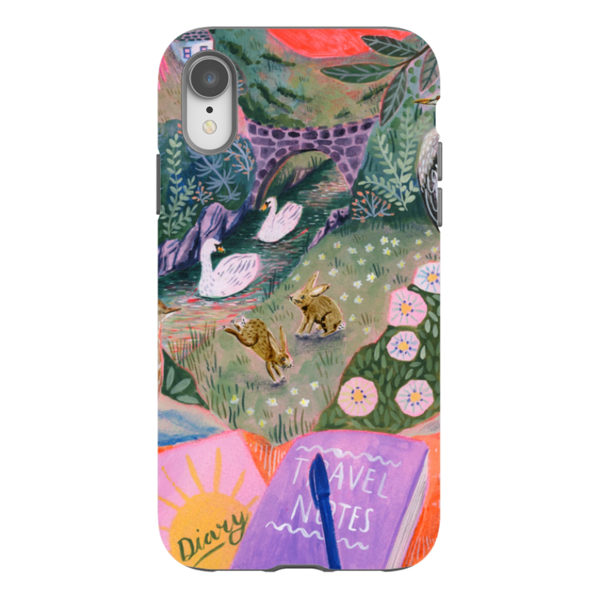iPhone Tough Case - Wanderlust Camping Trip By Lee Foster Wilson