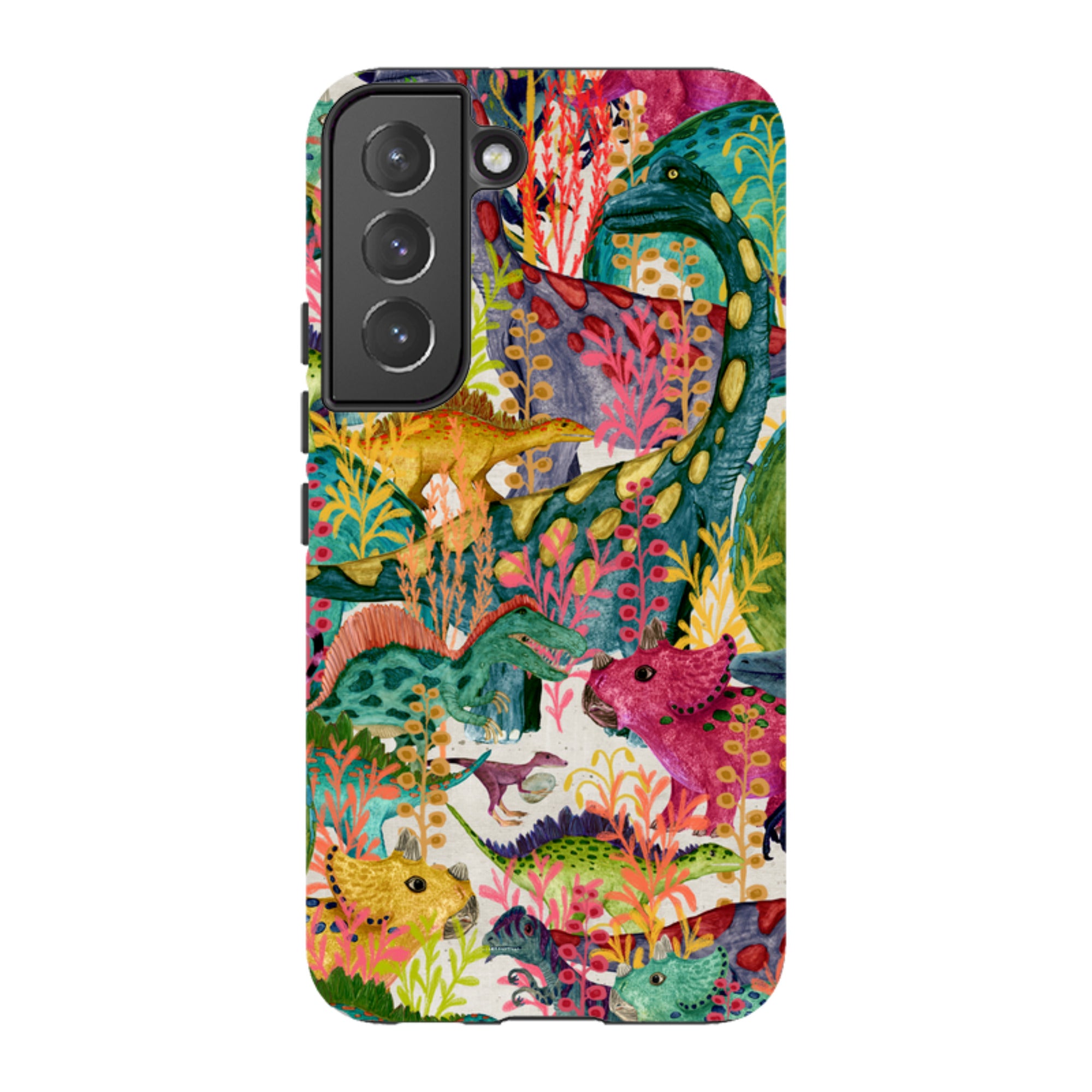 Samsung Tough Case - Dinosaur Jamboree By Katherine Quinn