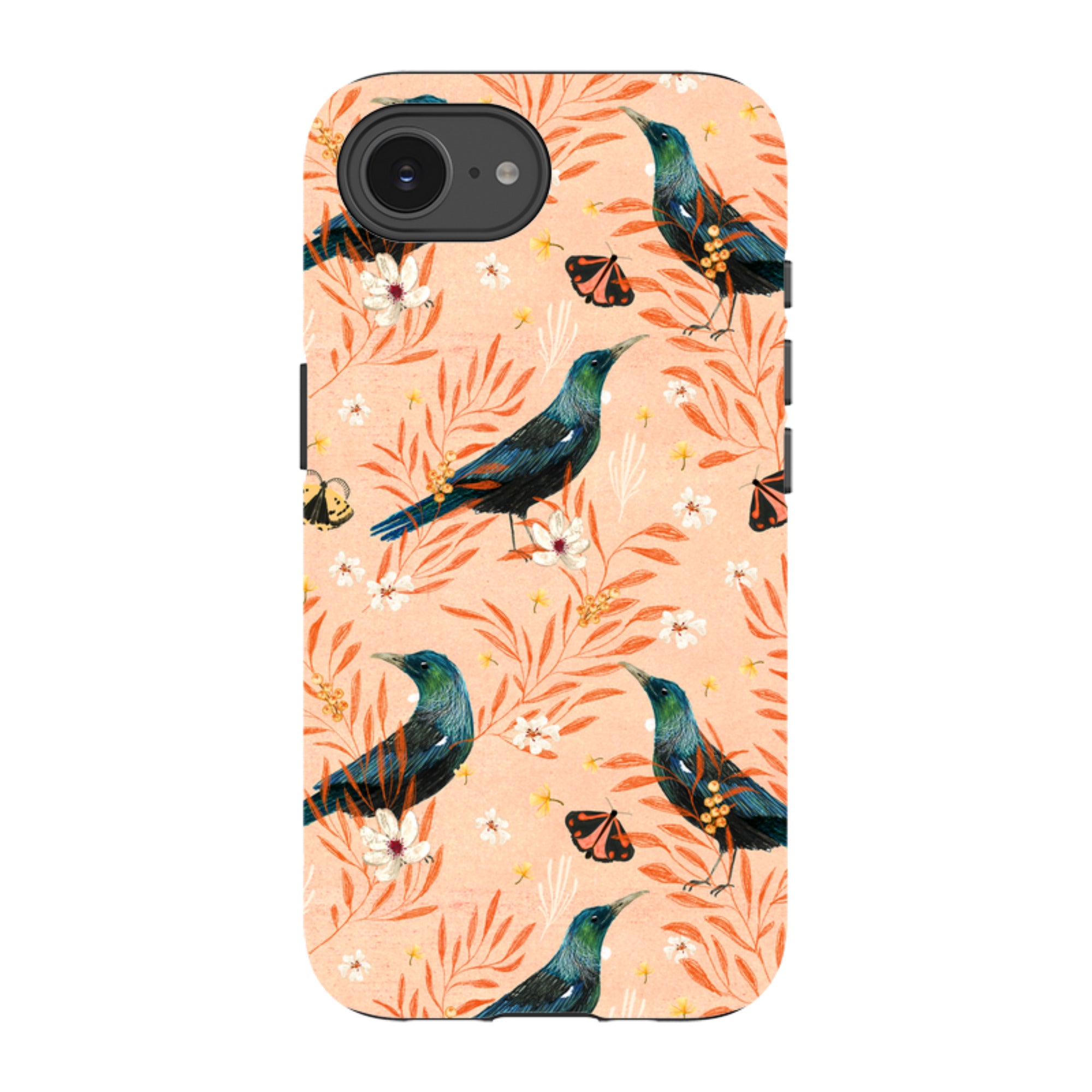 iPhone Tough Case - Tui Pink By Katherine Quinn