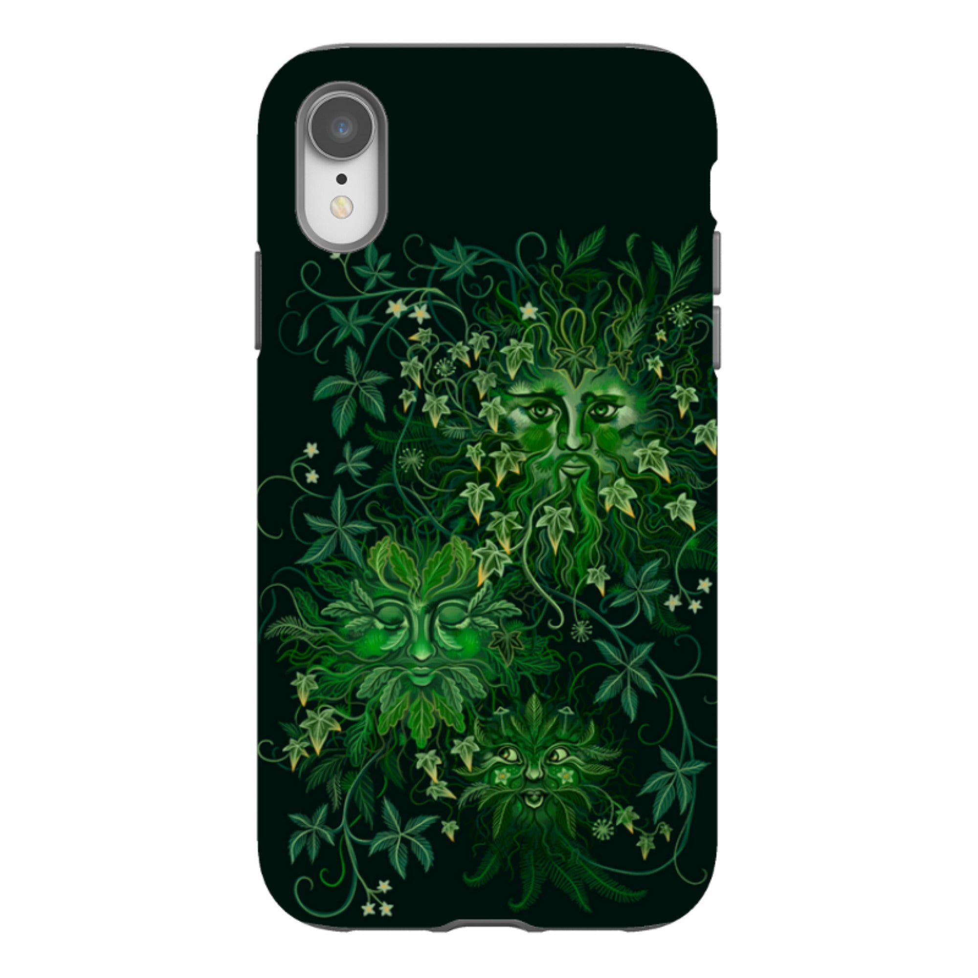 iPhone Tough Case - Green Man By Anna Stead