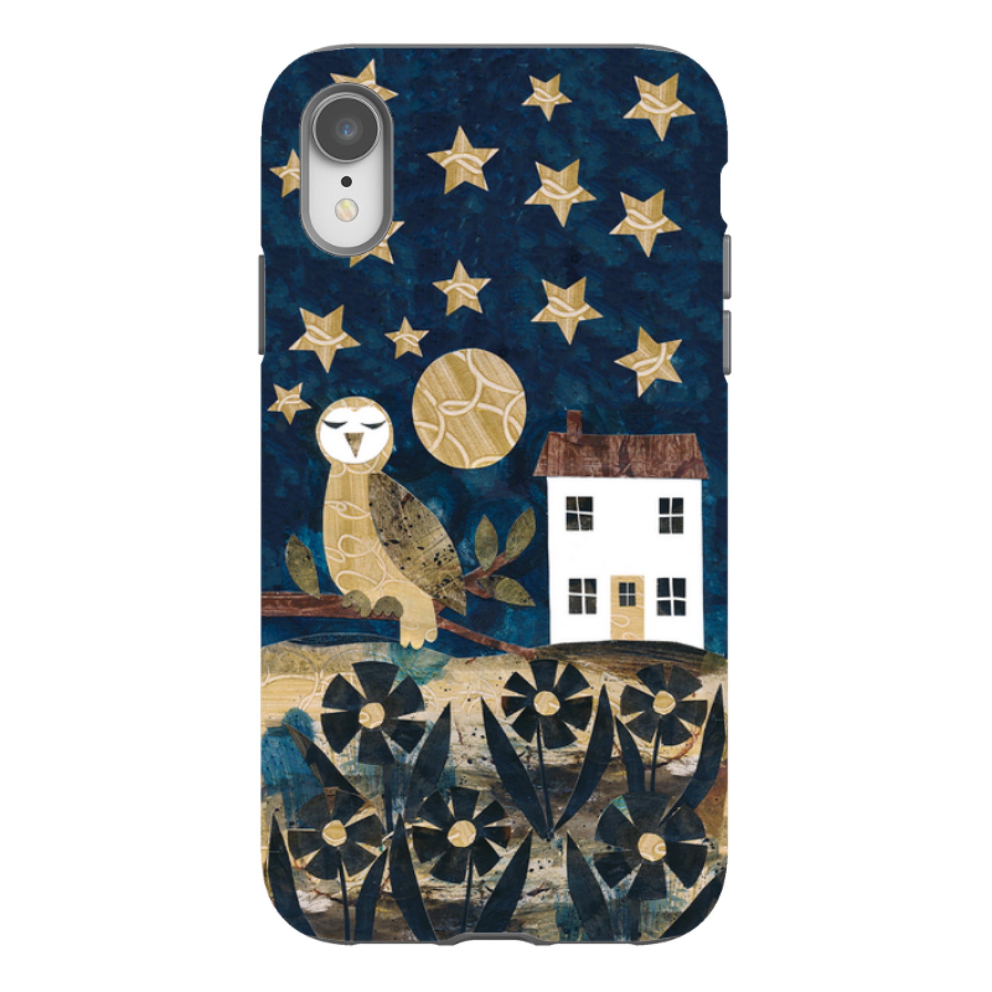 iPhone Tough Case - Night Watch Owl By Tracey English