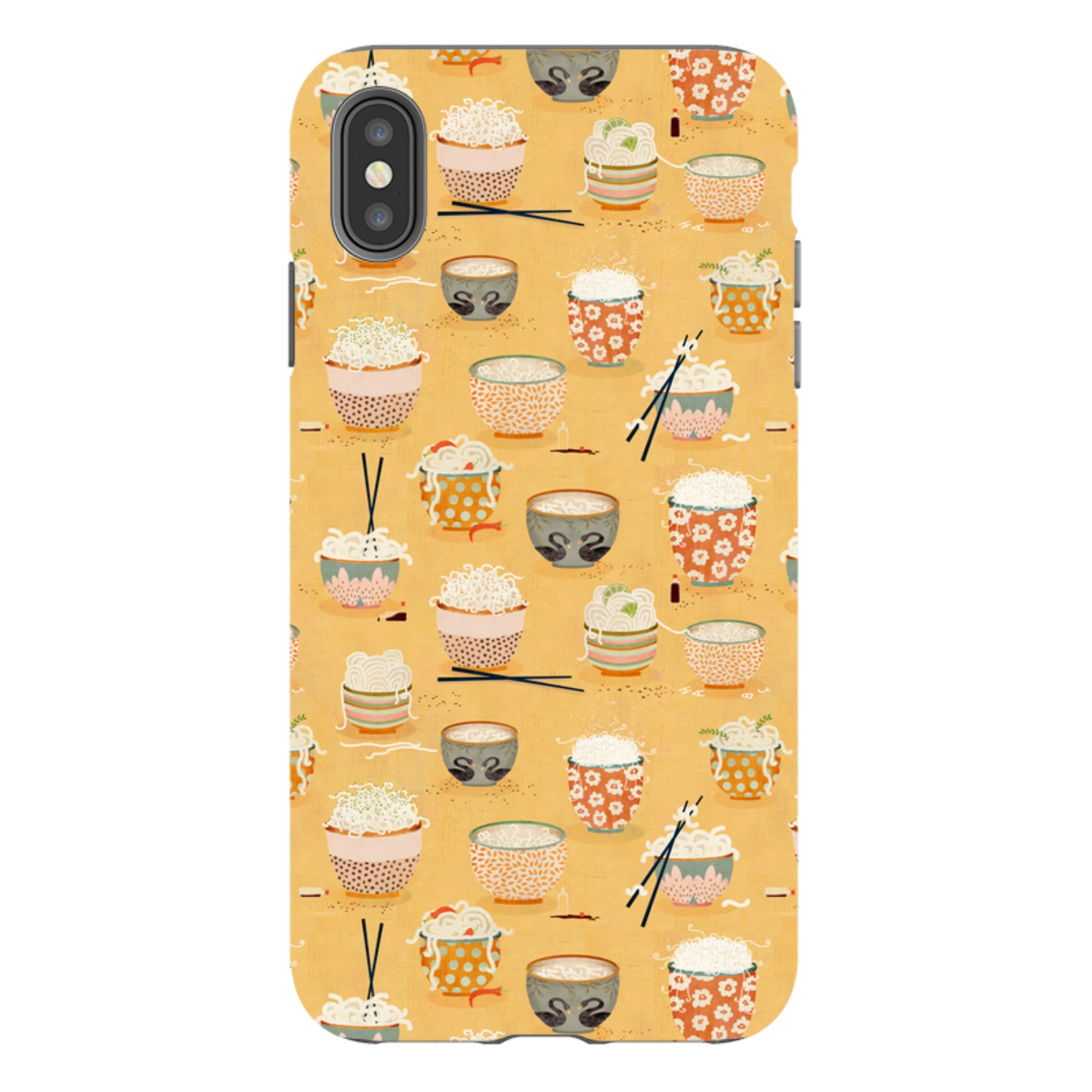 iPhone Tough Case - Oodles Of Noodles By Katherine Quinn