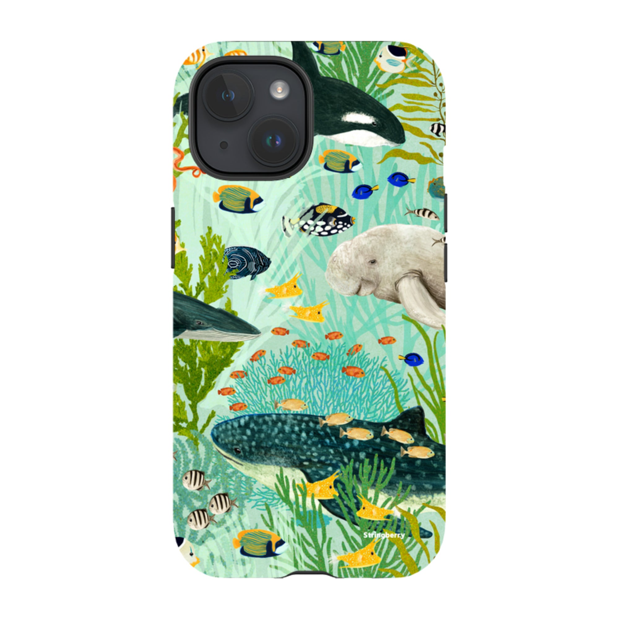 iPhone MagSafe Tough Case - Sea Life By Katherine Quinn