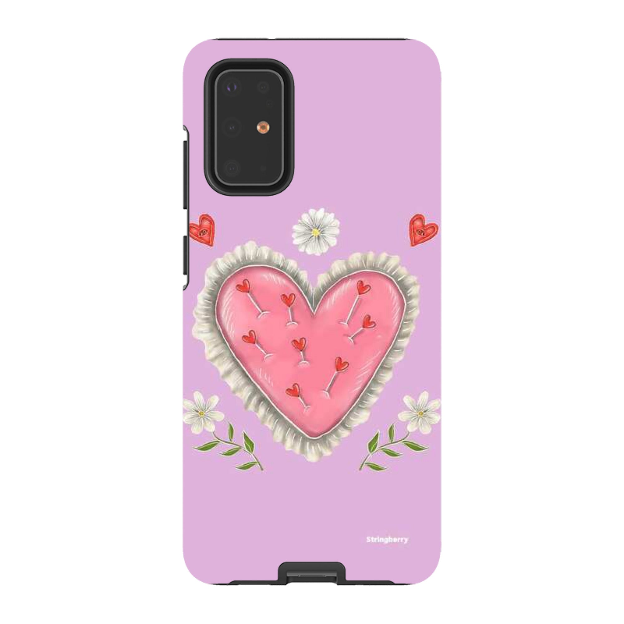 Samsung Tough Case - Heart Pin Cushion By Catherine Rowe