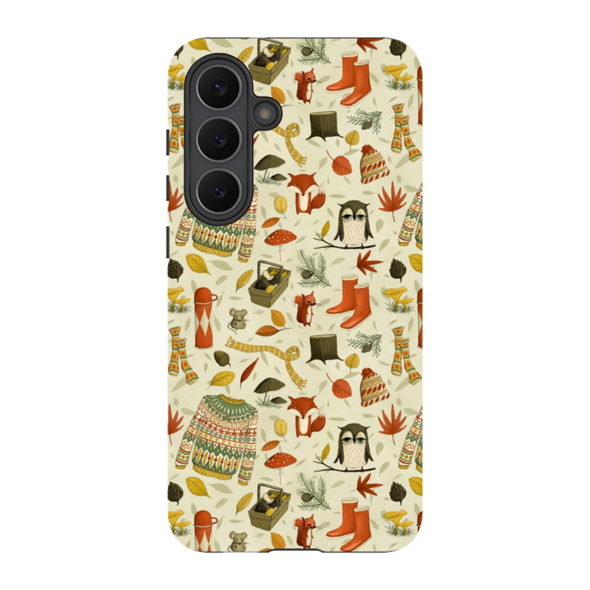 Samsung Tough Case - Autumn Pattern By Maja Lindberg