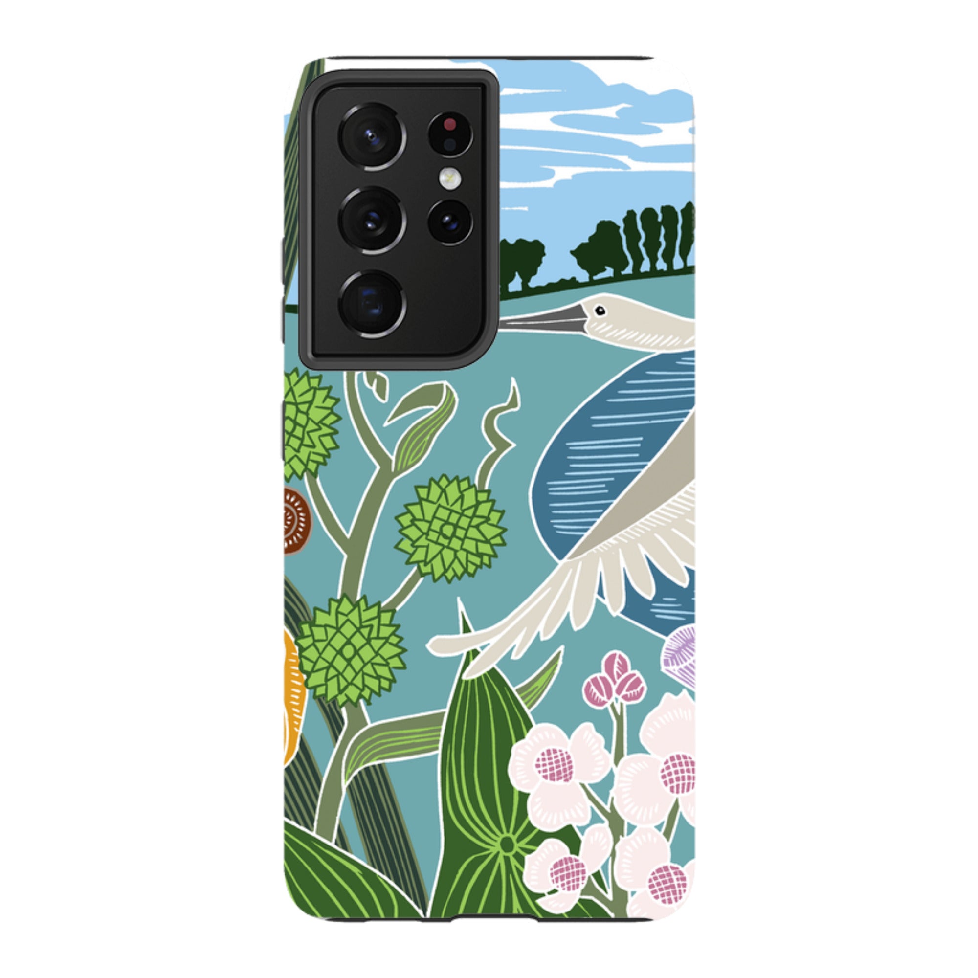 Samsung Tough Case - Spoonbill By Kate Heiss