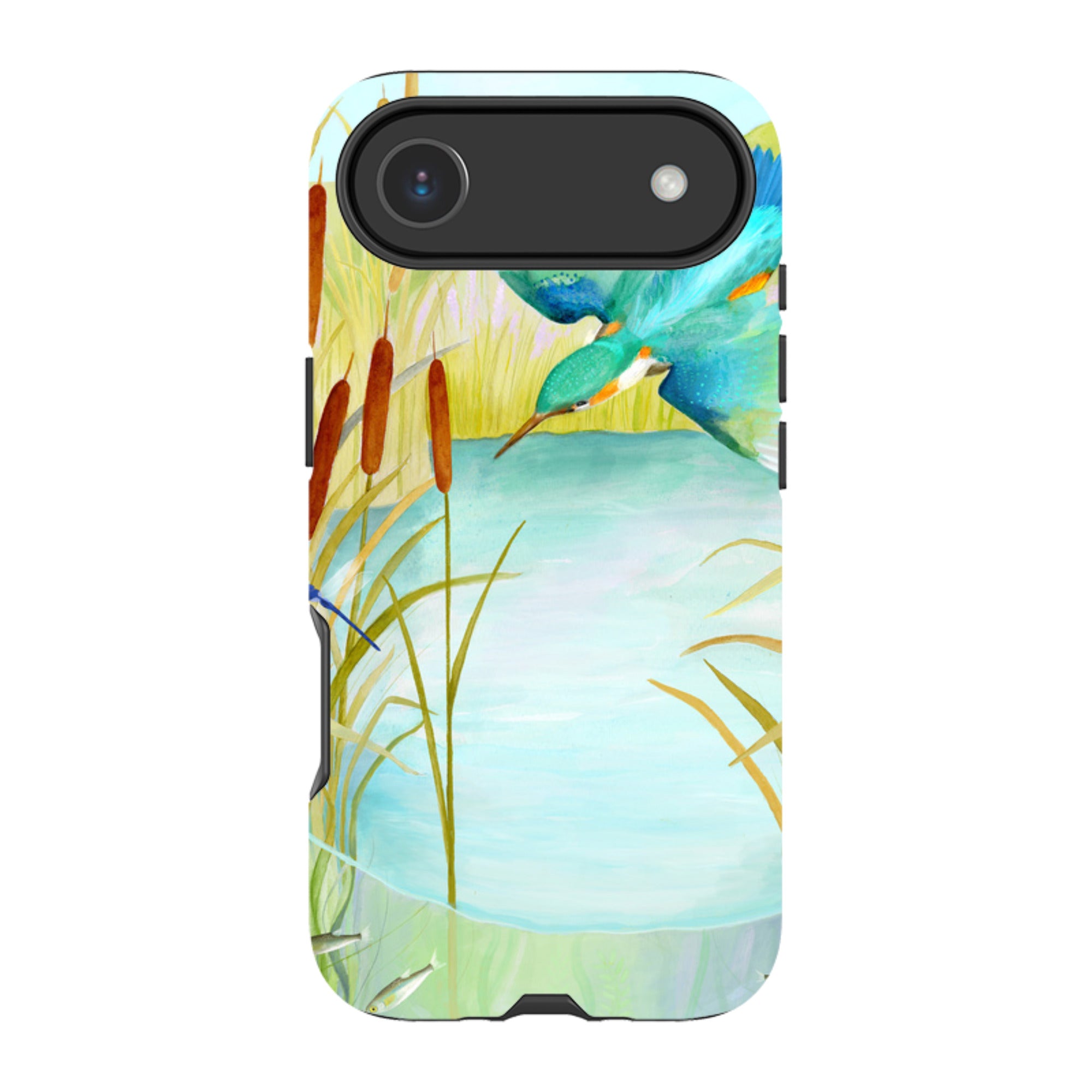 iPhone Tough Case - Kingfisher By Bex Parkin