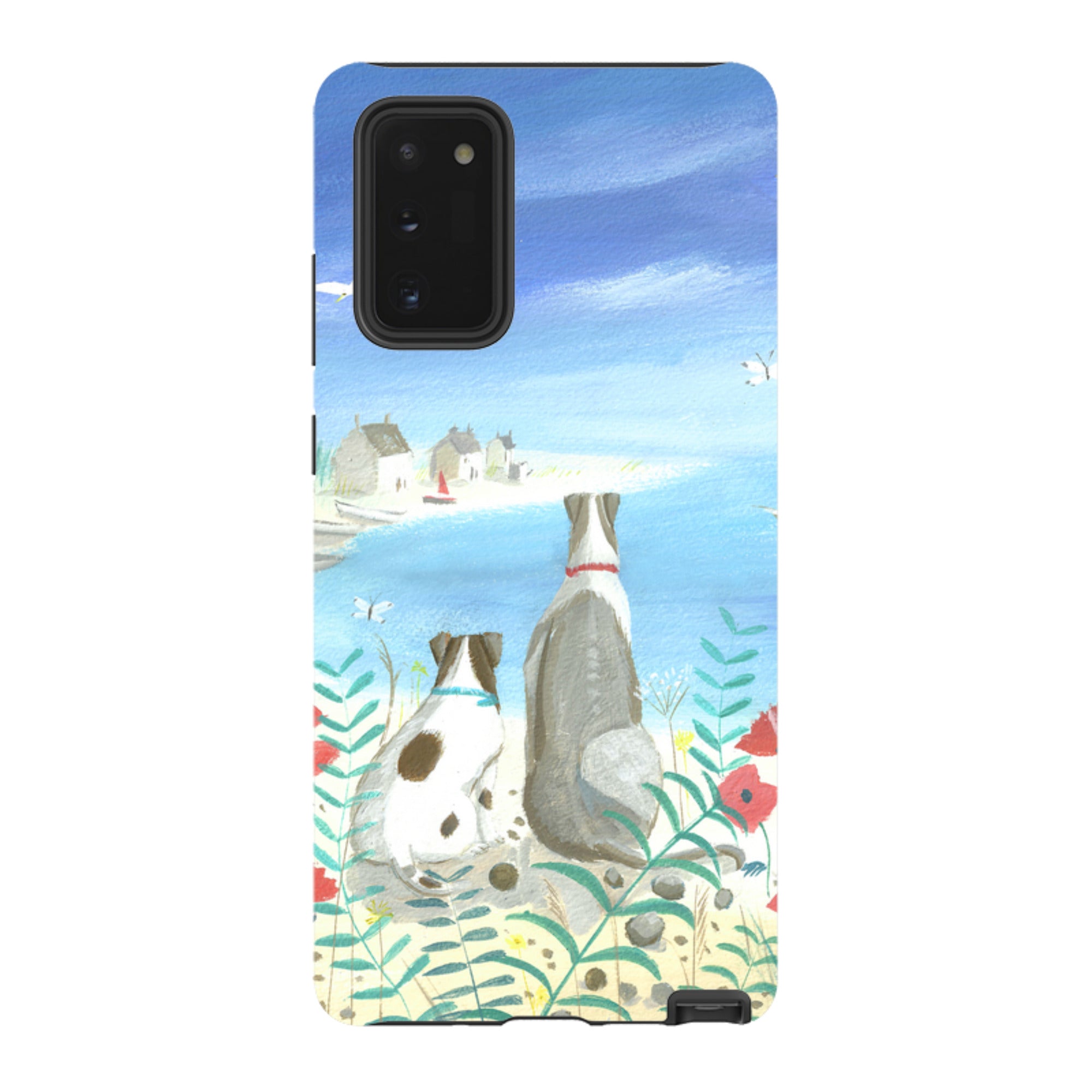 Samsung Tough Case - Beach Dogs By Mary Stubberfield