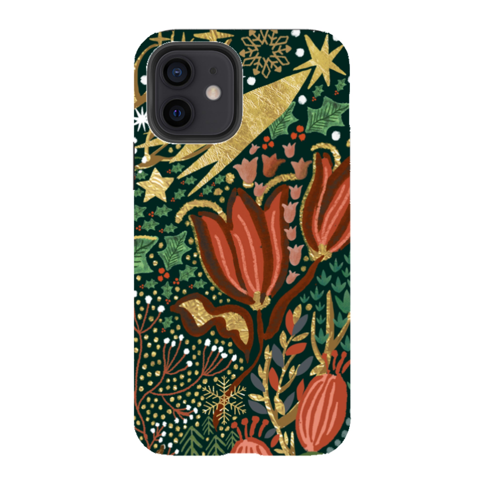 iPhone Tough Case - Winter Deer III By Emma Frances Grant