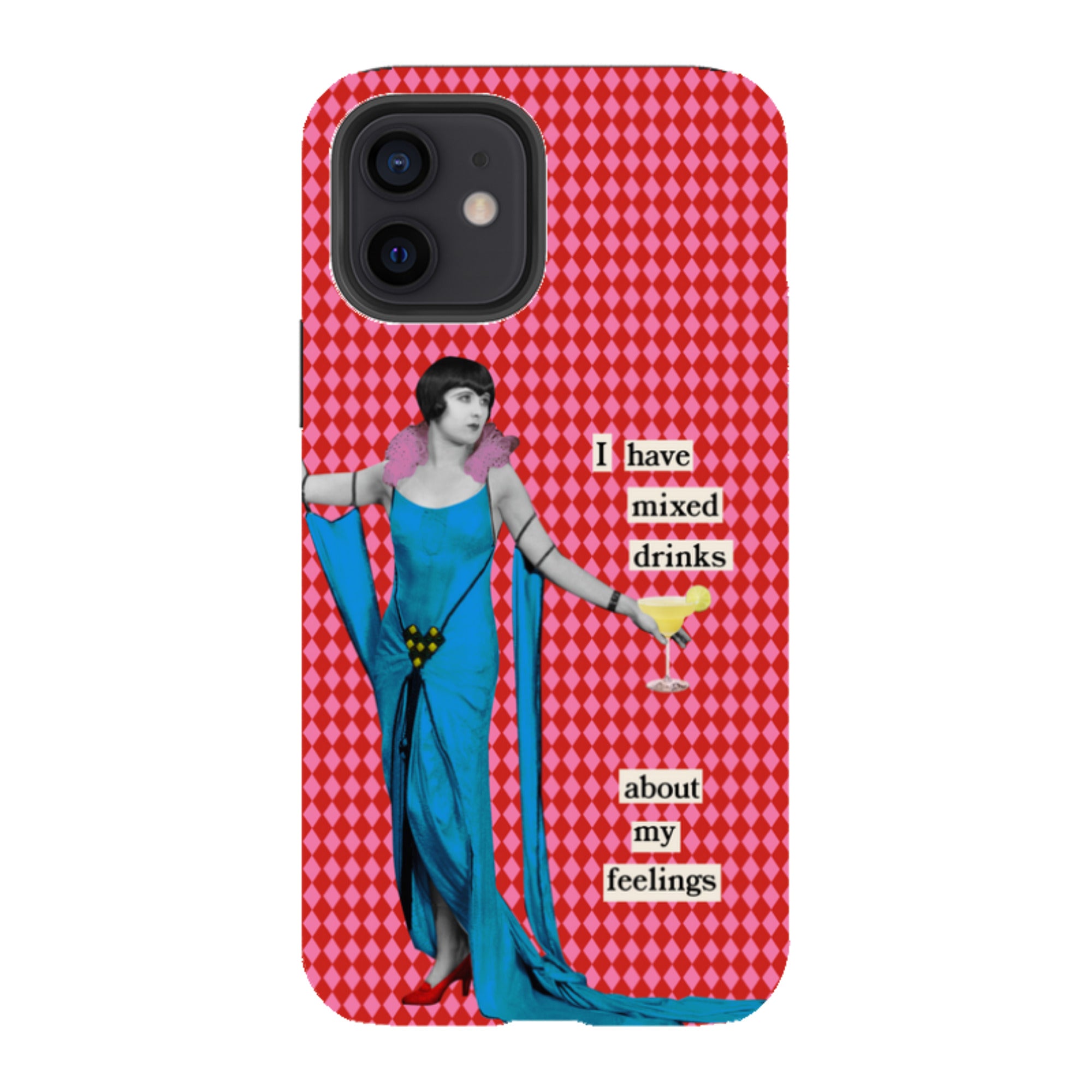 iPhone Tough Case - Mixed Drinks By Clare Jordan