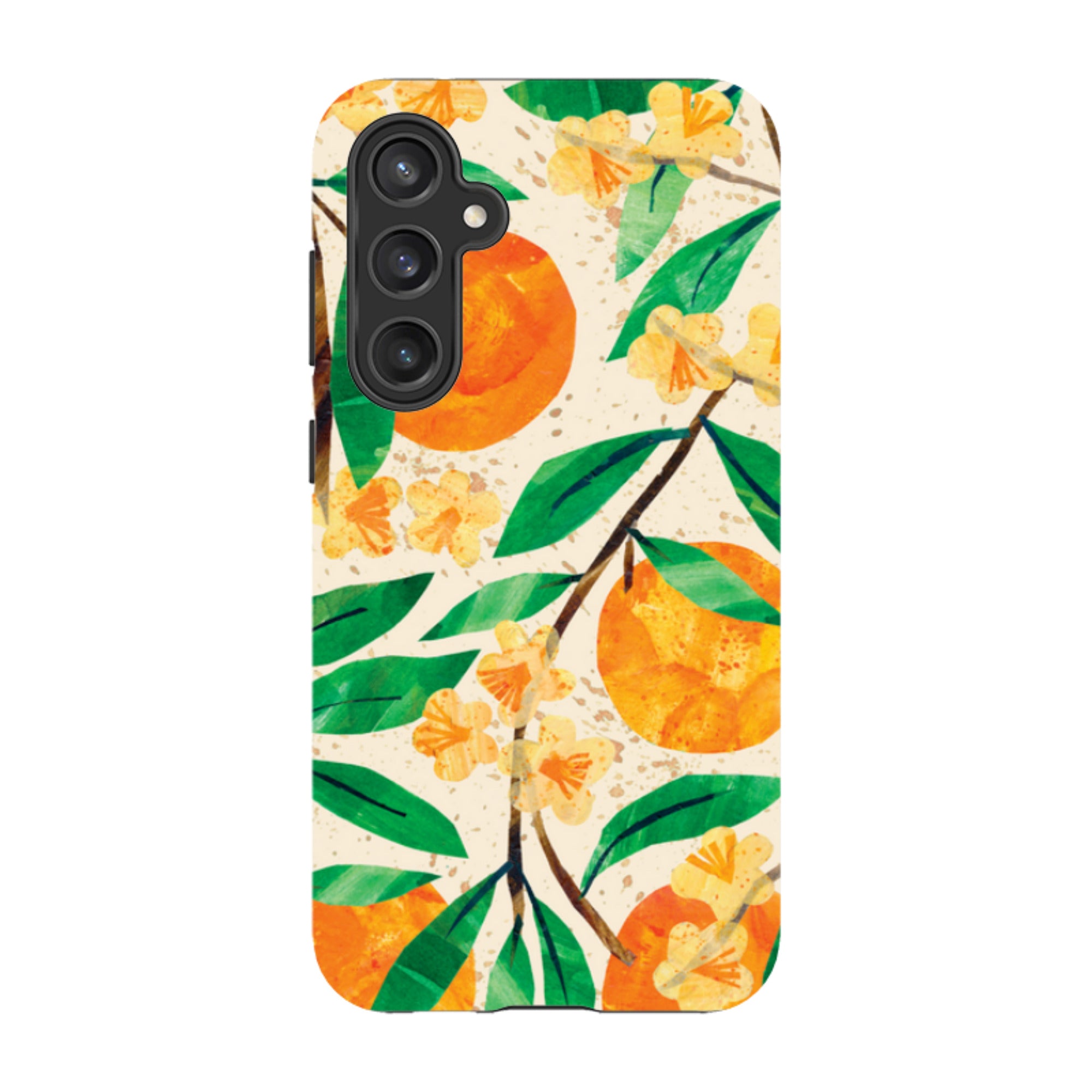Samsung Tough  Case - Orange Blossom By Tracey English