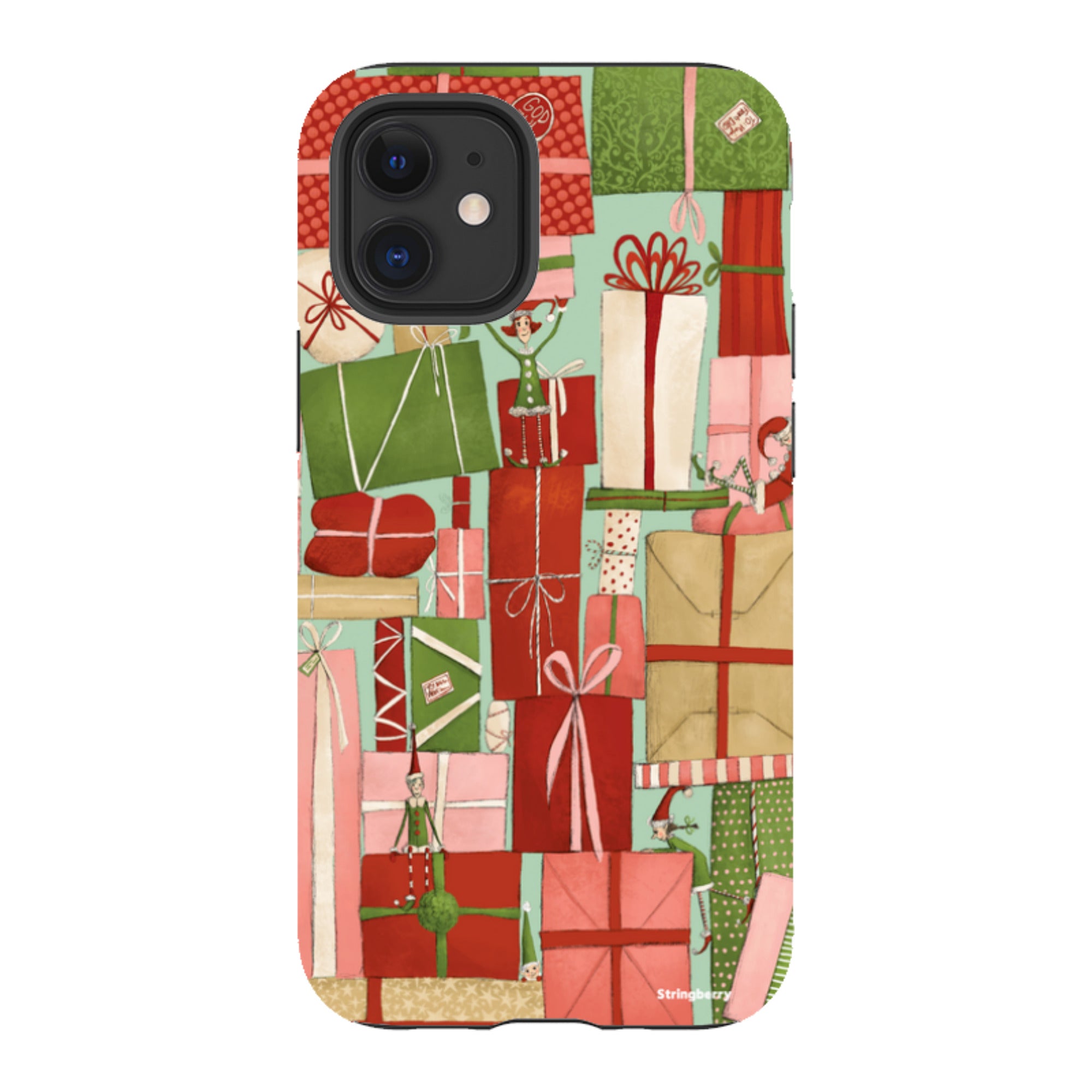 iPhone Tough Case - Santas Helpers II By Maja Lindberg