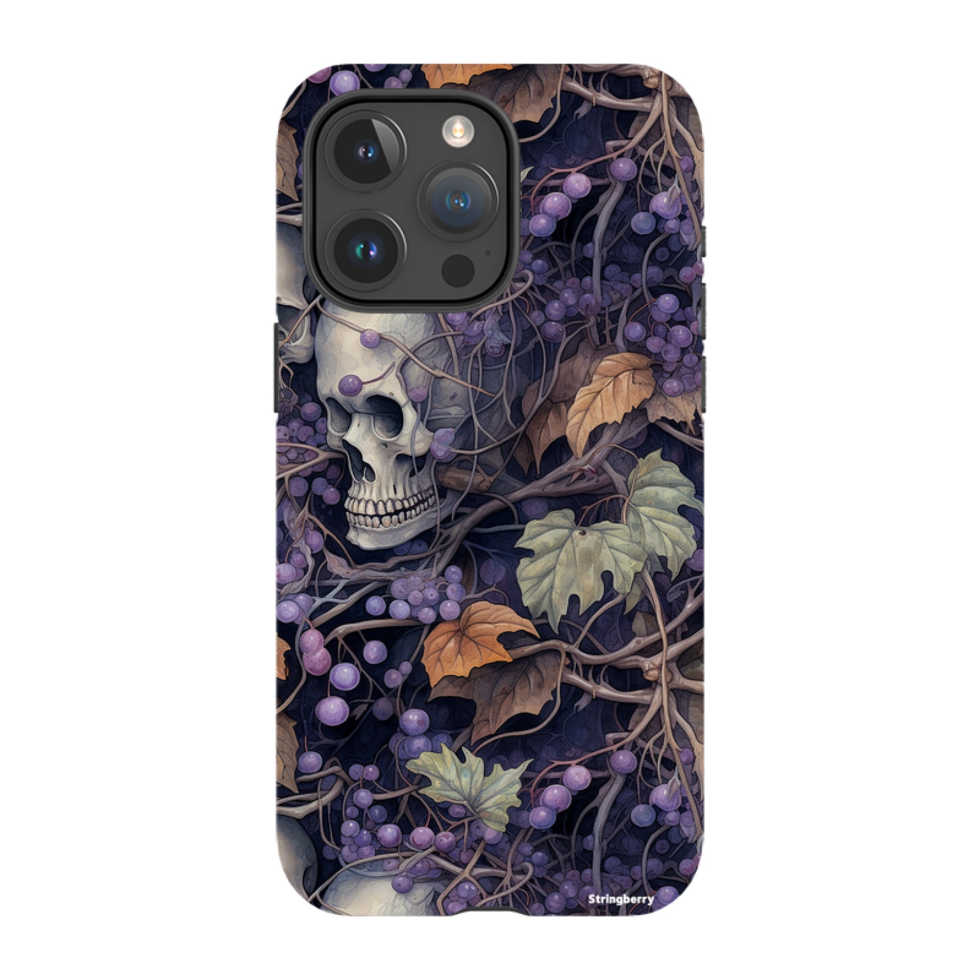iPhone MagSafe Tough Case - Grape Skull