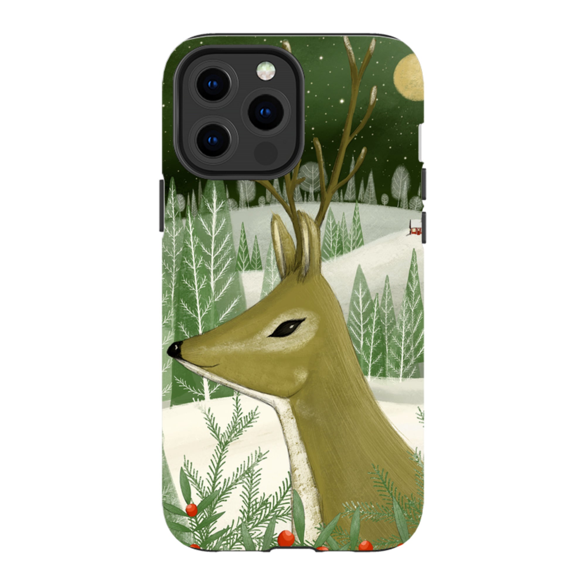 iPhone Tough Case - Reindeer By Maja Lindberg