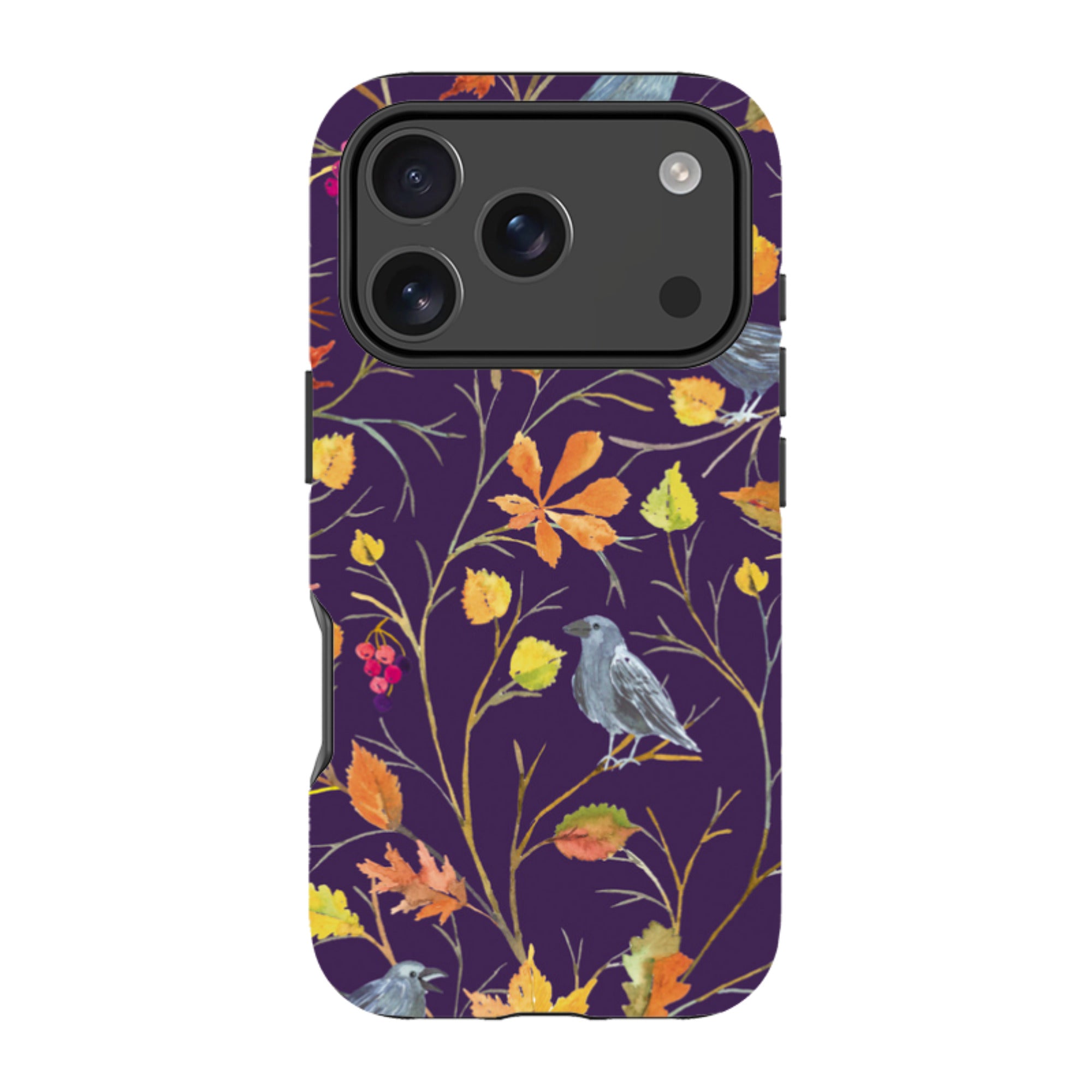 iPhone Tough Case - Autumn Pattern By Elisabeth Haager