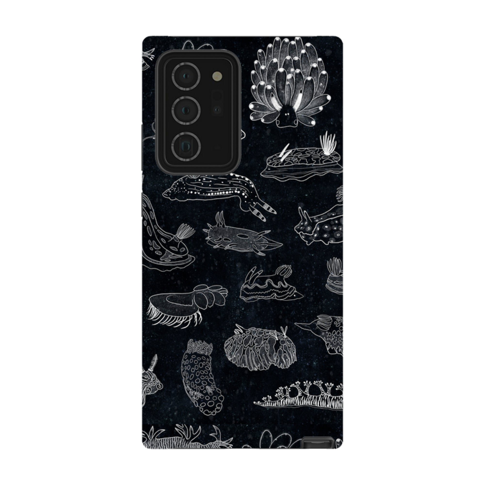 Samsung Tough Case - Nudibranch Line Drawing By Katherine Quinn