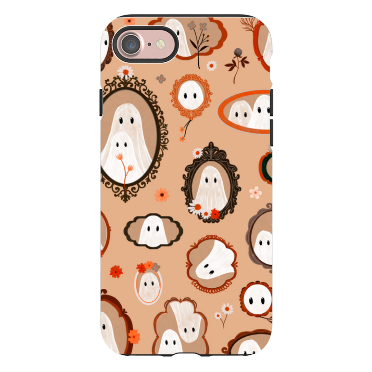 iPhone Tough Case - Framed Ghosts - Cider Clay By Katherine Quinn