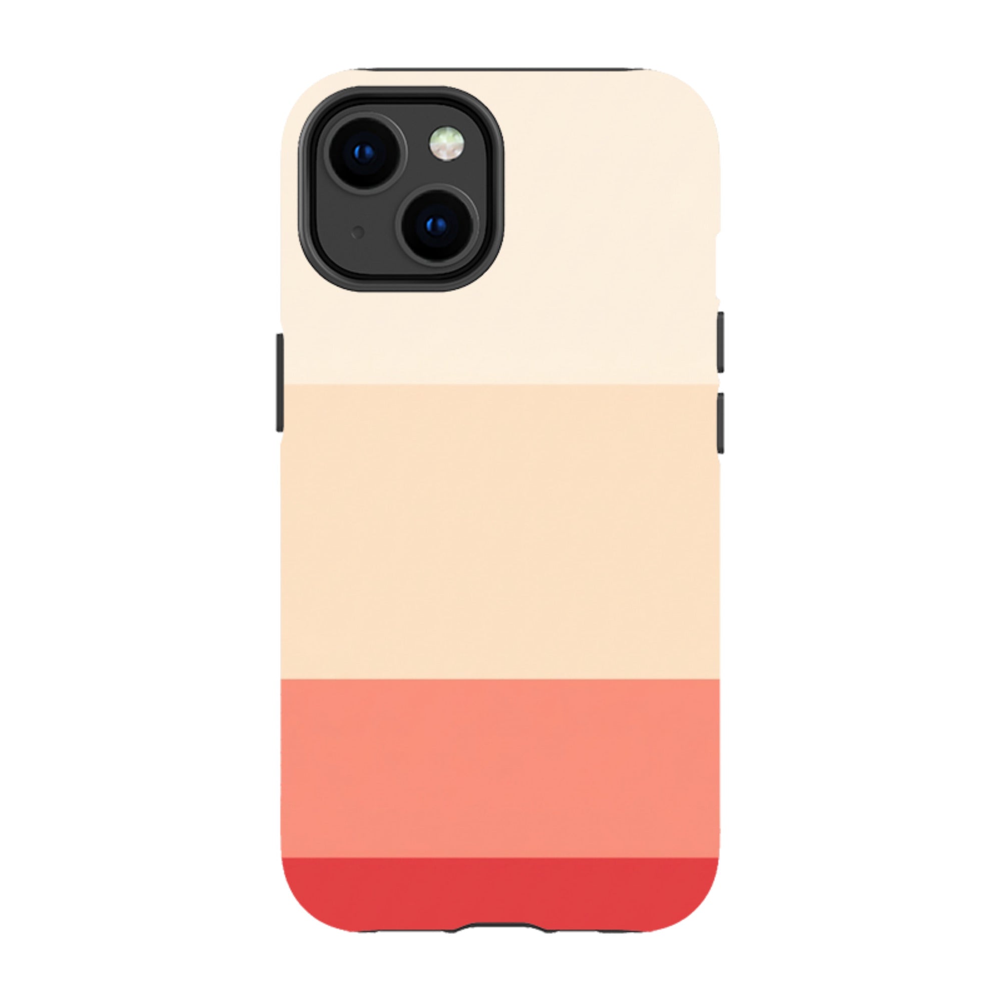 iPhone Tough Case - Crimson Red Gradient
