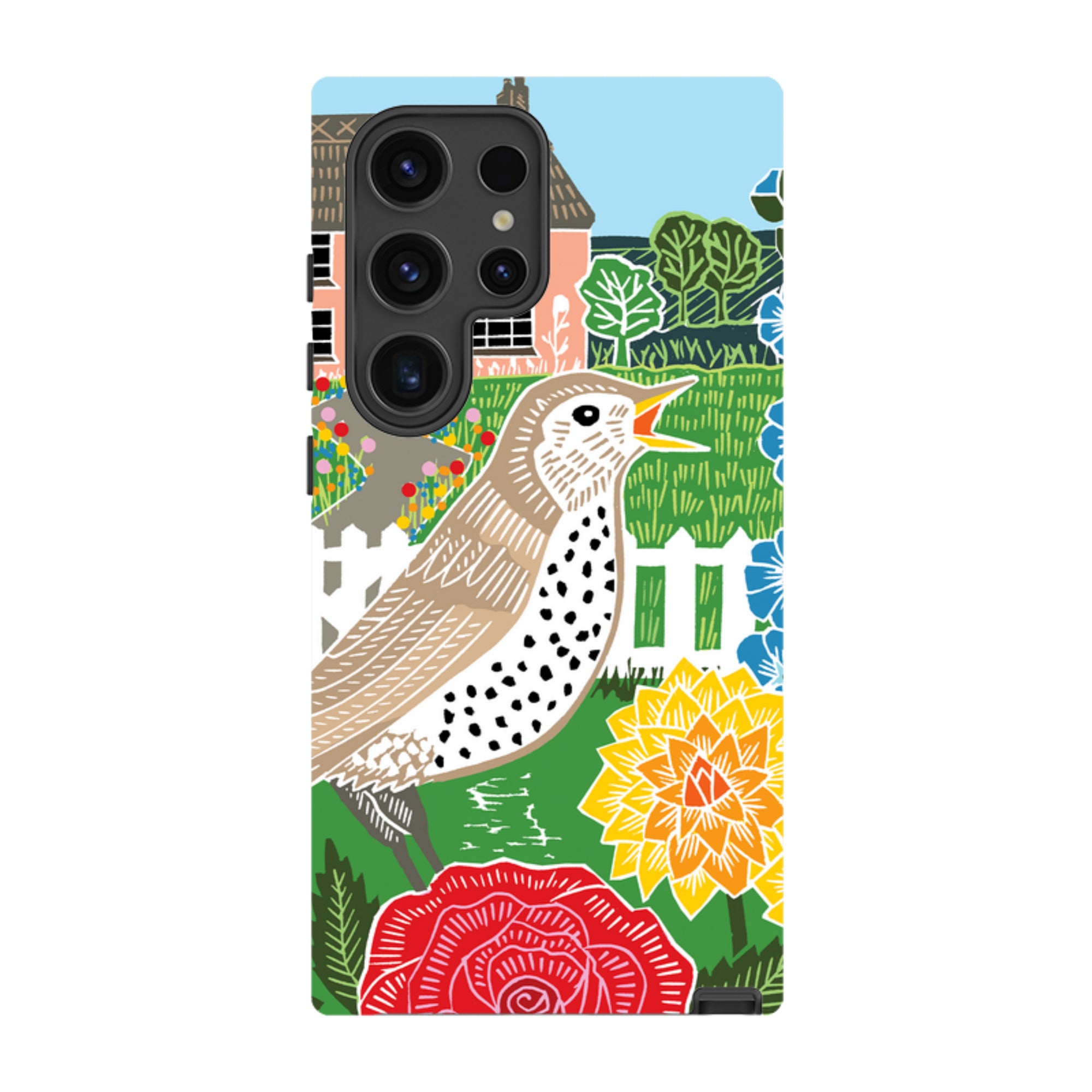 Samsung Tough Case - Cottage Garden By Kate Heiss